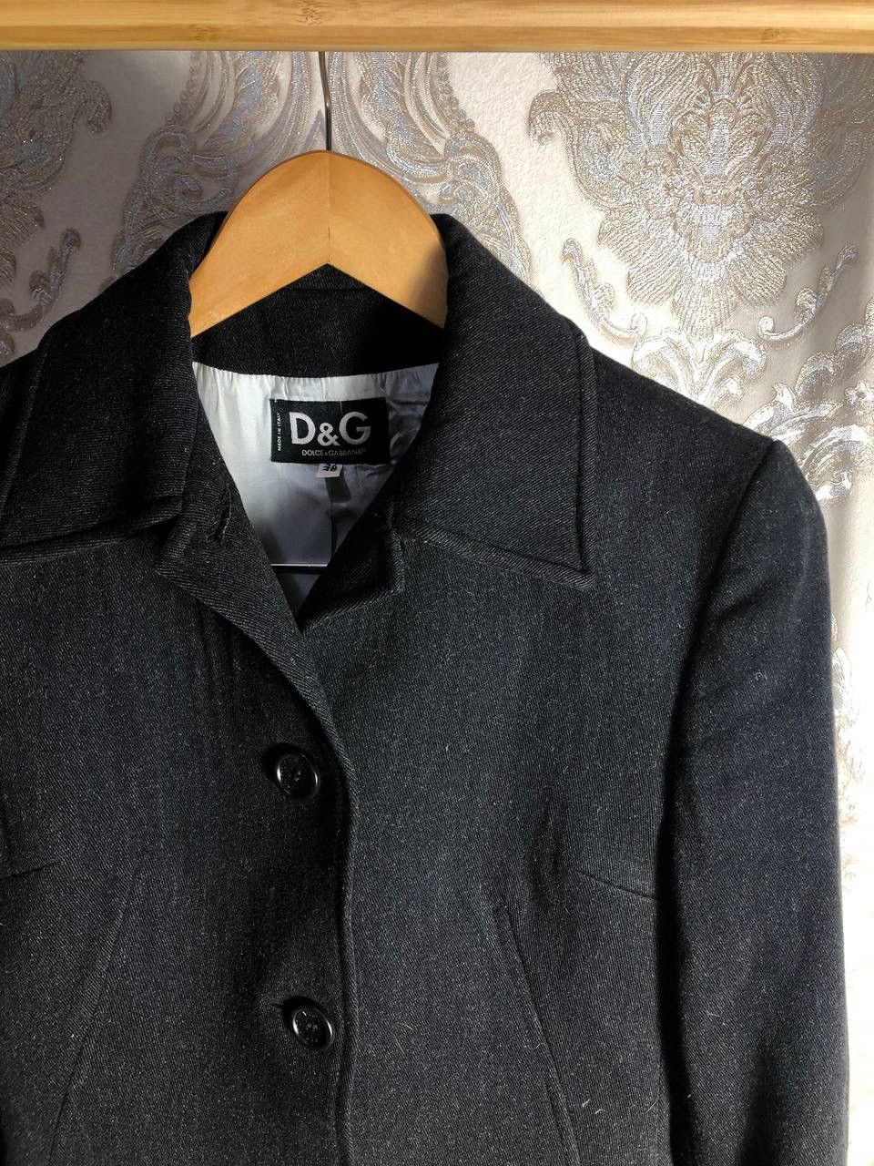 Dolce & Gabbana × Vintage VERY RARE DOLCE & GABBANA WOOL COATS LUXURY ITALIAN DESIGNER Size S / US 4 / IT 40 - 3 Thumbnail