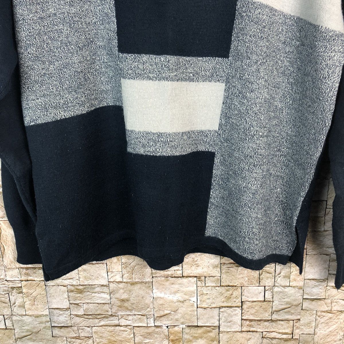 Homespun Knitwear × Japanese Brand Eagle star vintage art Black Blue Knitwear sweatshirt #A948 Size US M / EU 48-50 / 2 - 8 Thumbnail