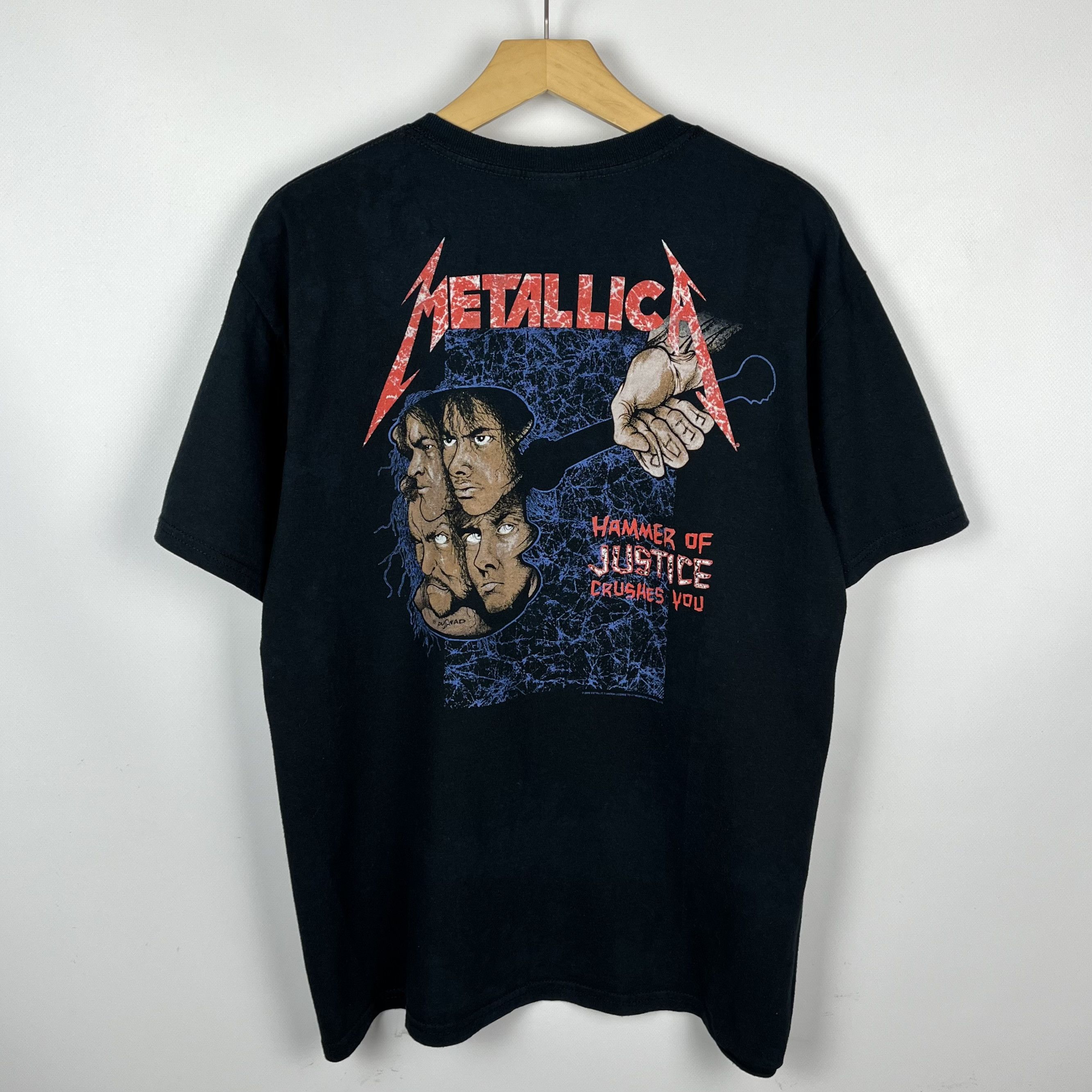 Band Tees Vintage Metallica And Justice For All Rock Band T Shirt 1994 Size US M / EU 48-50 / 2 - 15 Thumbnail