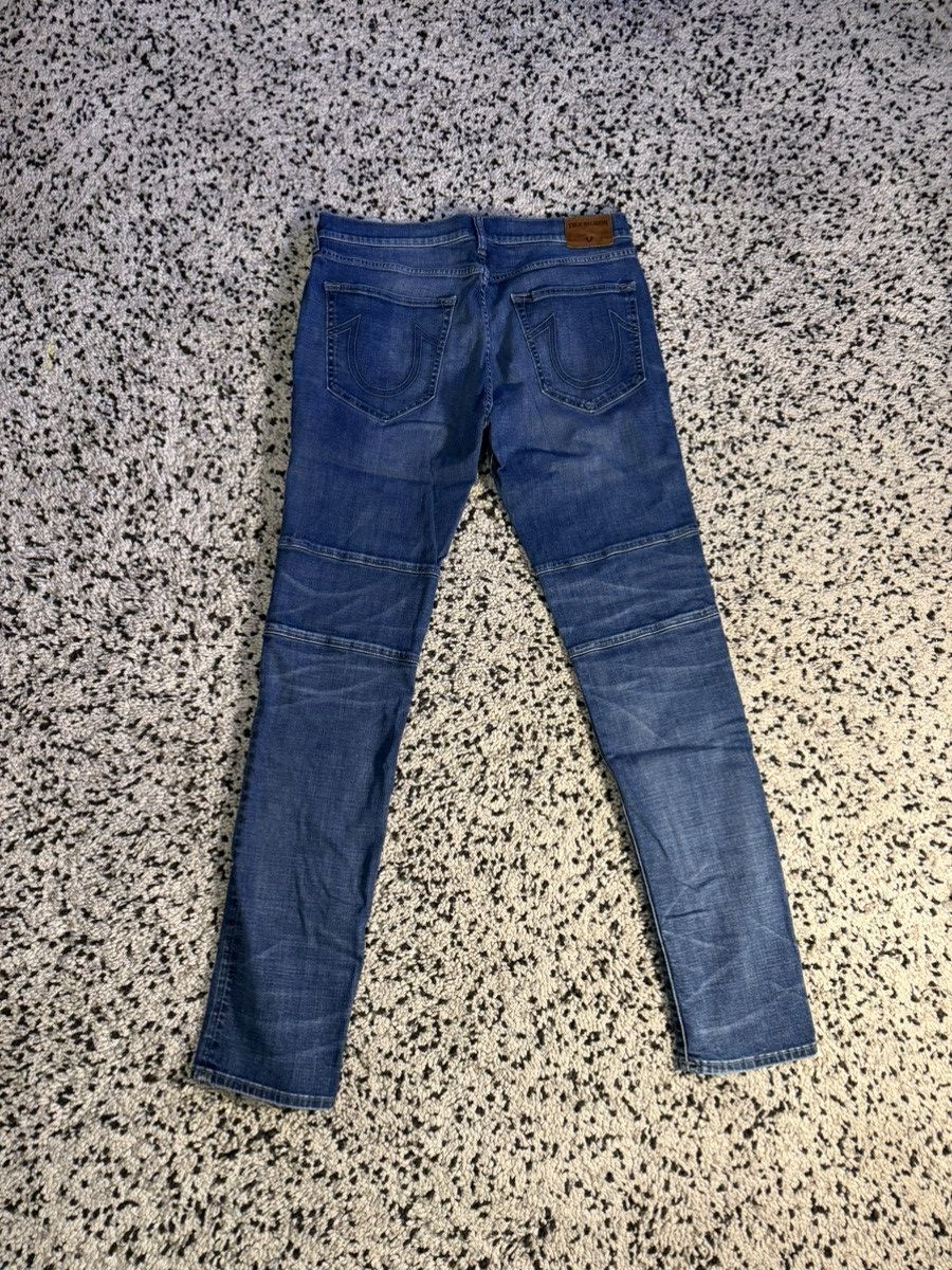 True Religion True Religion Biker Jeans Size US 33 - 3 Thumbnail