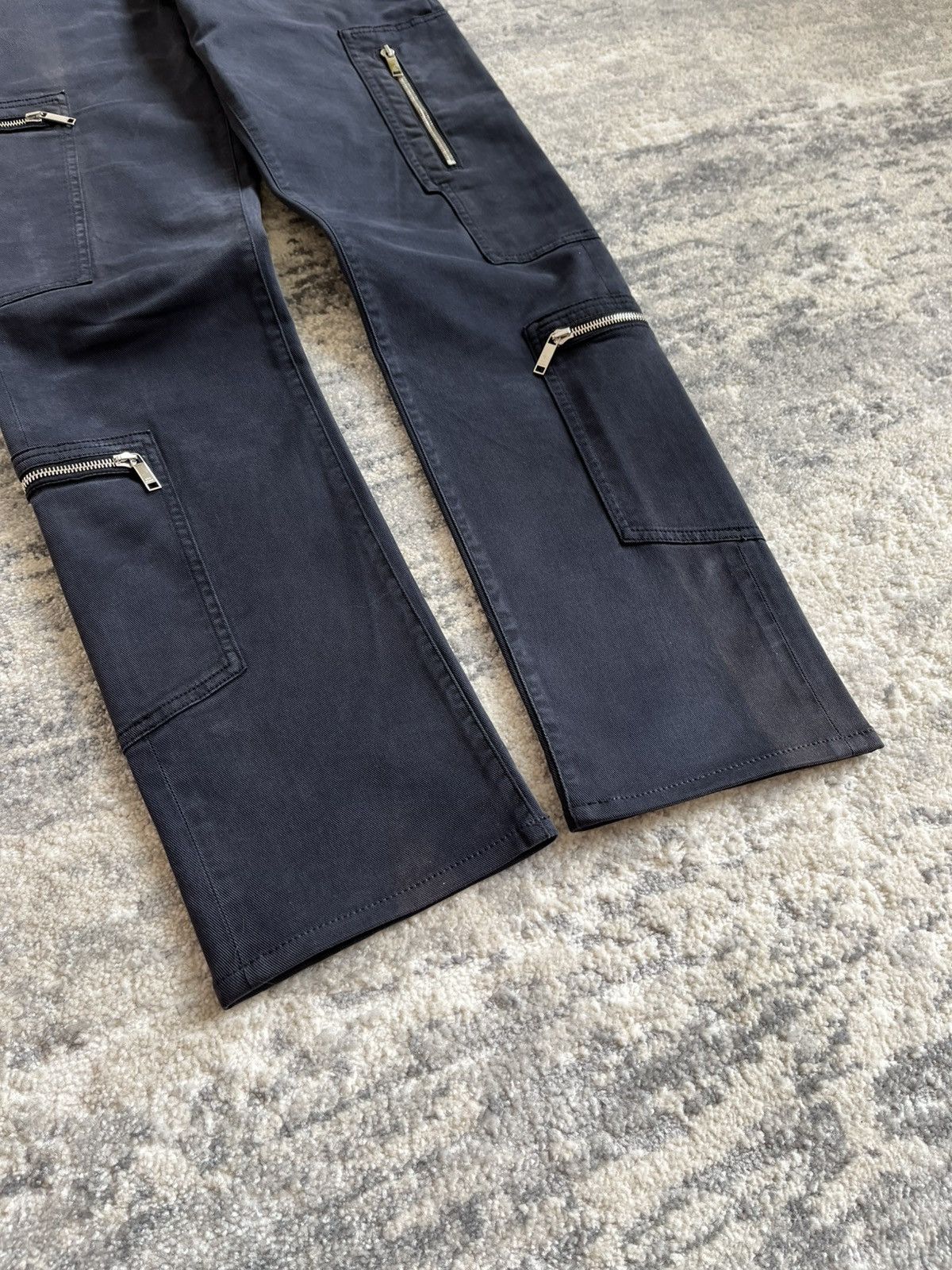 Dior dior homme ss16 blue cargo zipper denim Size US 30 / EU 46 - 4 Thumbnail