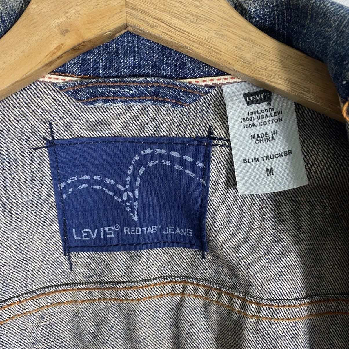 Levi's Levi's Slim Trucker Denim Jacket Medium Size Red Tab Jeans Size US M / EU 48-50 / 2 - 8 Thumbnail