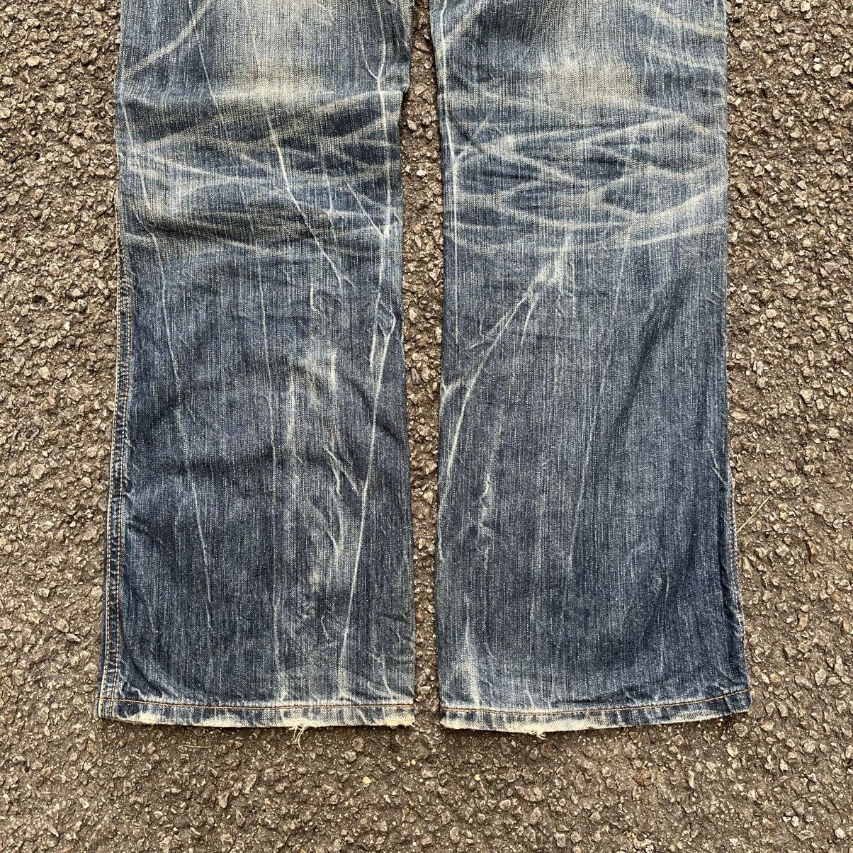 Hysteric Glamour Vintage Edwin 503 Rusty Faded Distressed Denim Jean Pants Size US 32 / EU 48 - 11 Thumbnail