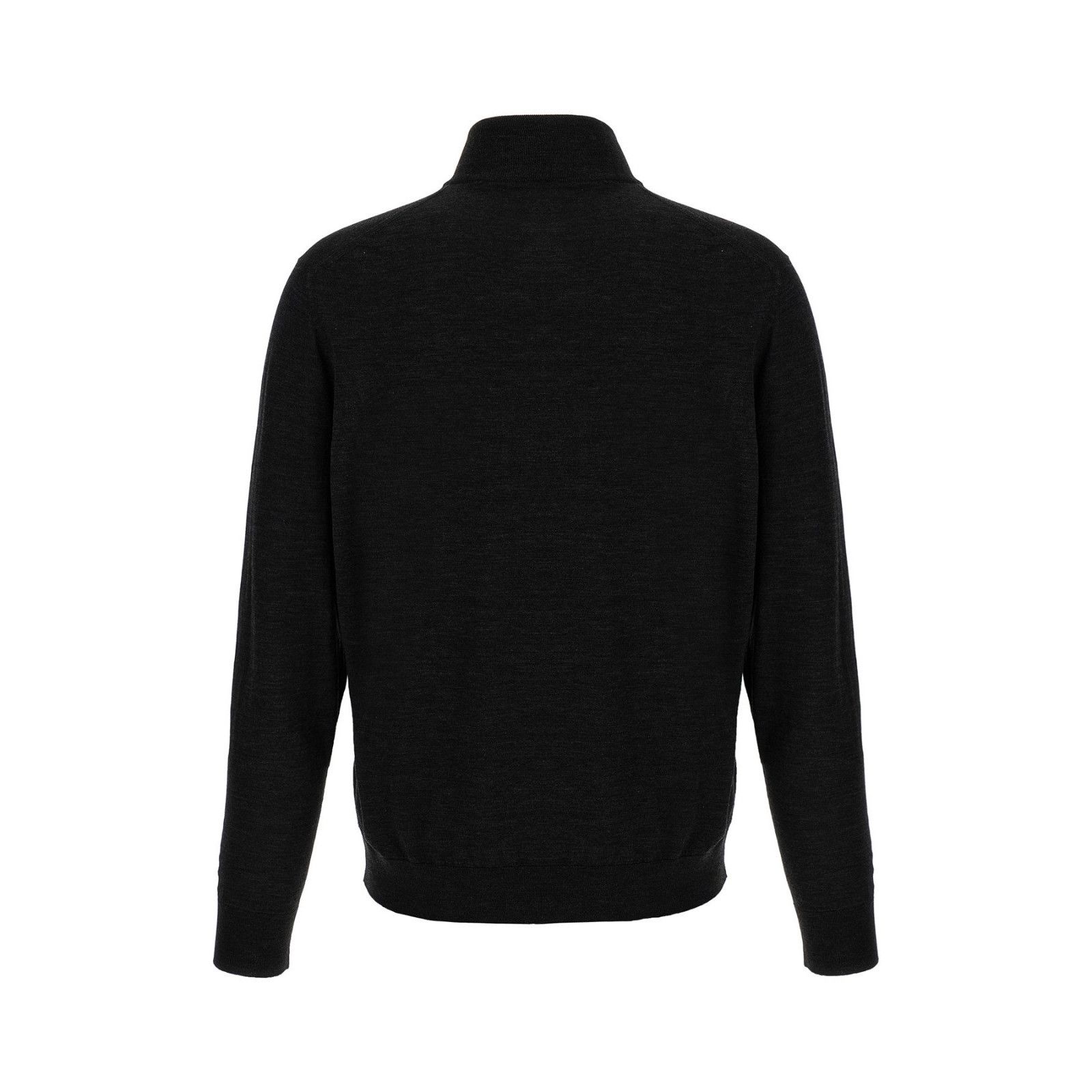 Kiton KITON Half Zip Black Wool Sweater New & Authentic (Men's siz Size US XXL / EU 58 / 5 - 2 Thumbnail