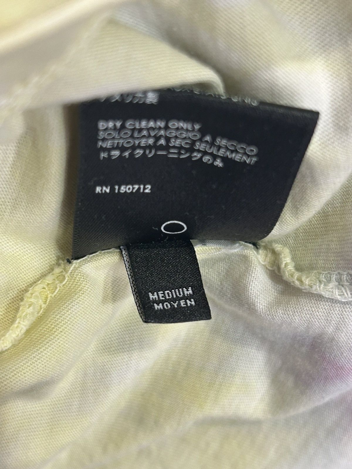 Amiri Amiri Tie Dye Spellout Tee Size US M / EU 48-50 / 2 - 7 Thumbnail