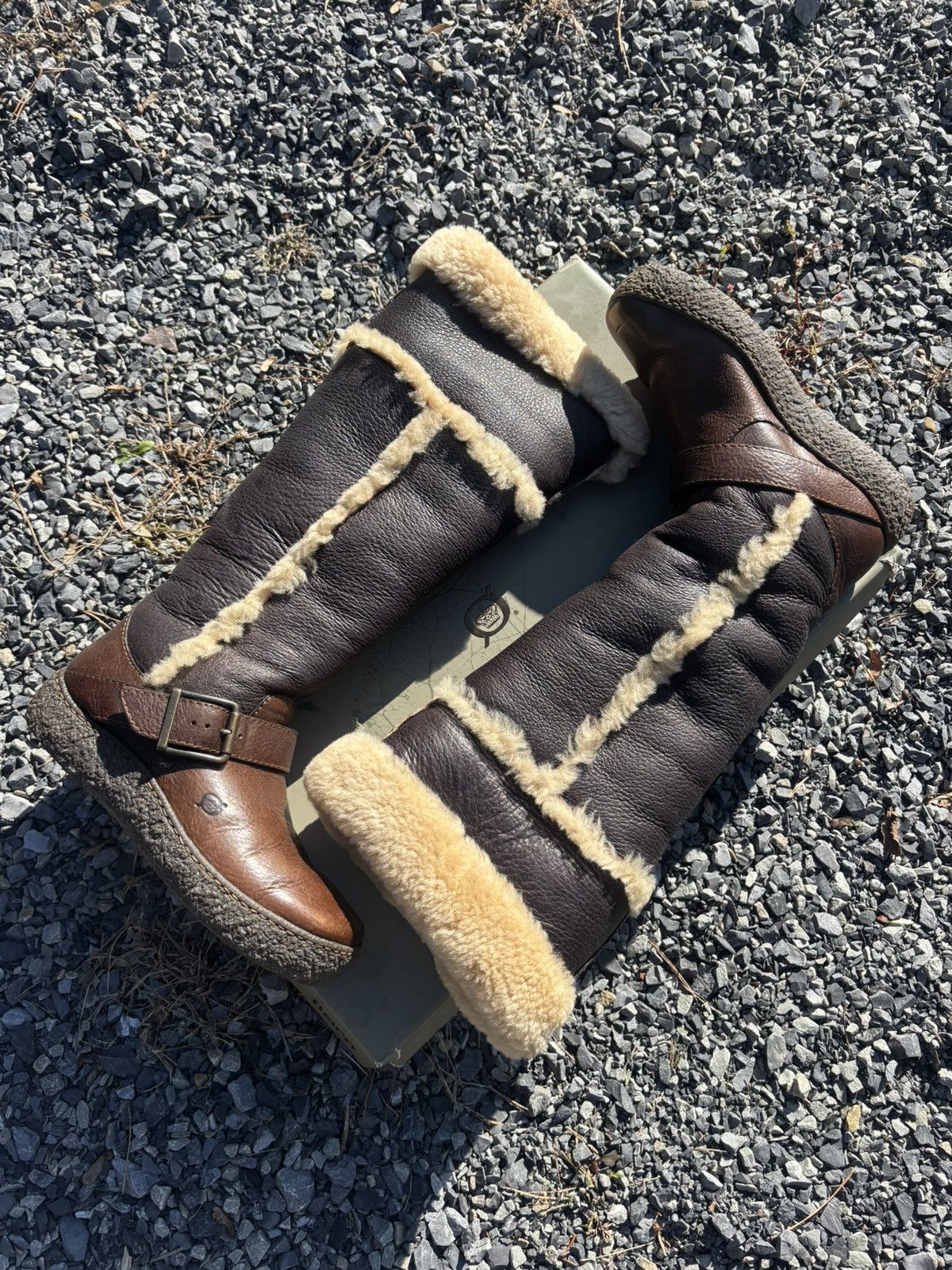 Born Born Tamu Shearling Boots Size US 8 / IT 38 - 1 Thumbnail
