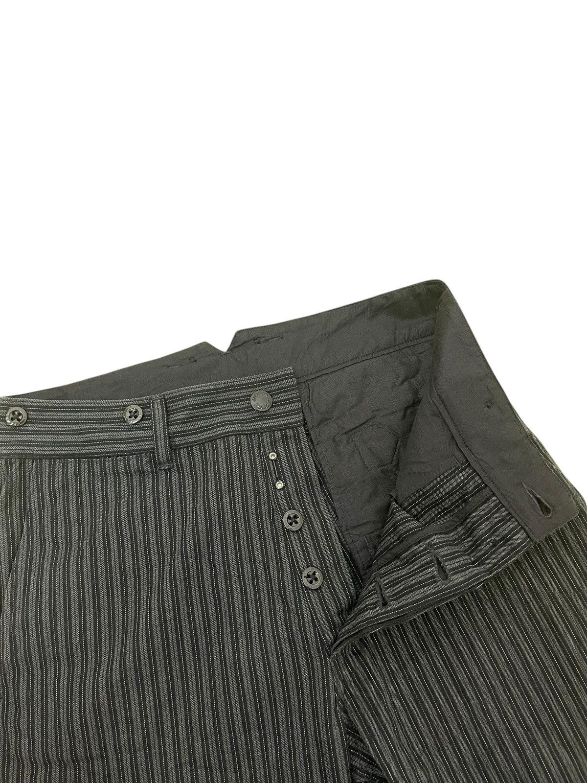 Japanese Brand Wabash Striped Scye Basic Workwear Americana Tapered 2🟦 Size US 31 - 14 Thumbnail