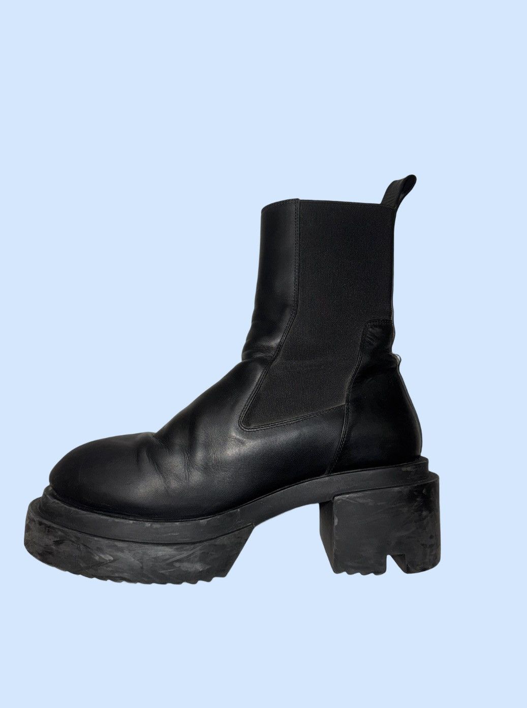 Rick Owens Rick Owens Leather Bogun Boots Size US 9 / EU 42 - 2 Thumbnail