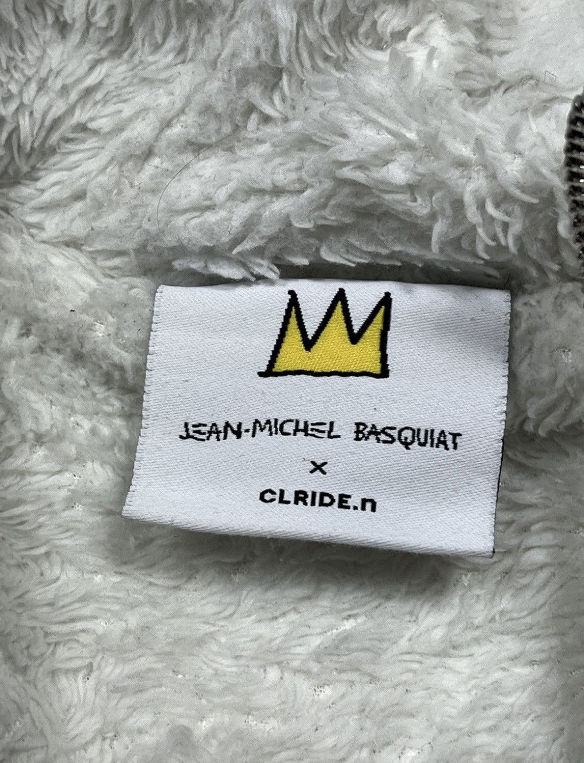 Jean-Michel Basquiat Jean Michel Basquiat X CLRIDE.n Sherpa Hoodie Size US M / EU 48-50 / 2 - 9 Thumbnail