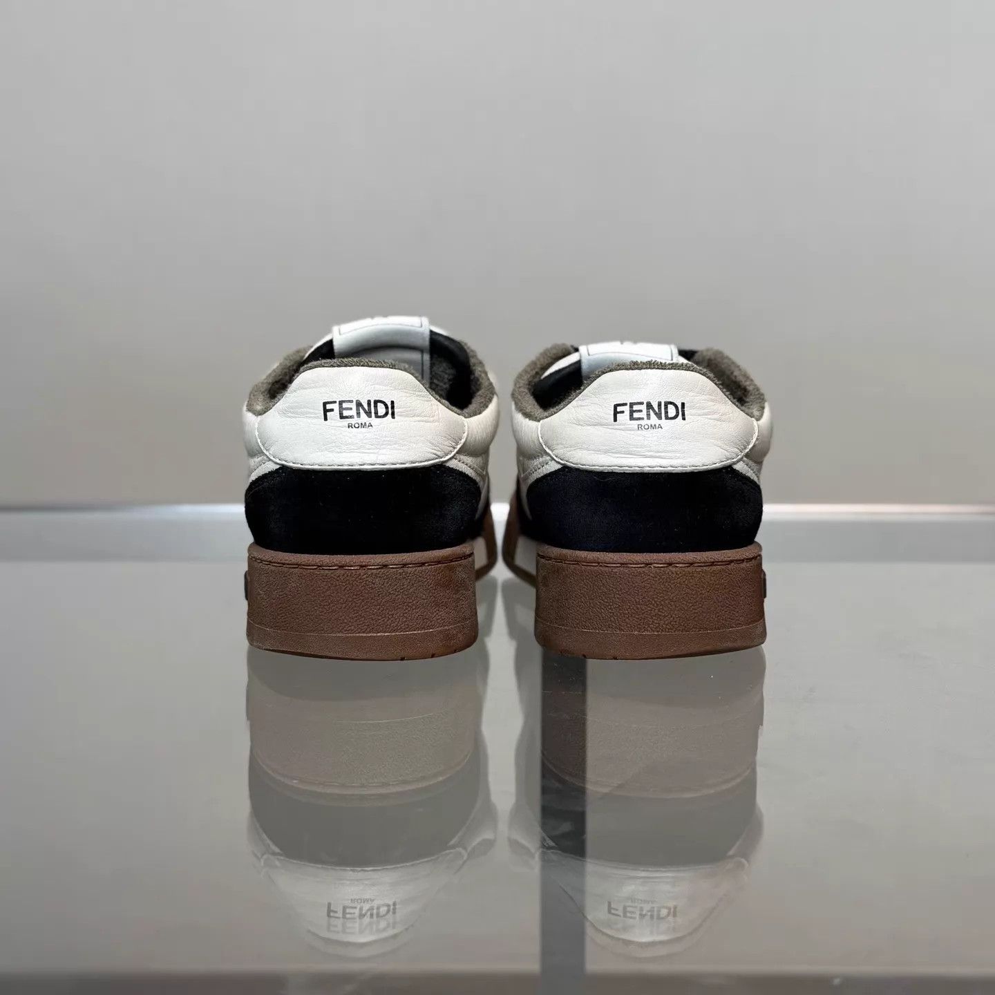 Fendi Fendi Match Sneakers Women's 38 B/W/B 98 (Replaced Insole) Size US 7.5 / IT 37.5 - 4 Thumbnail
