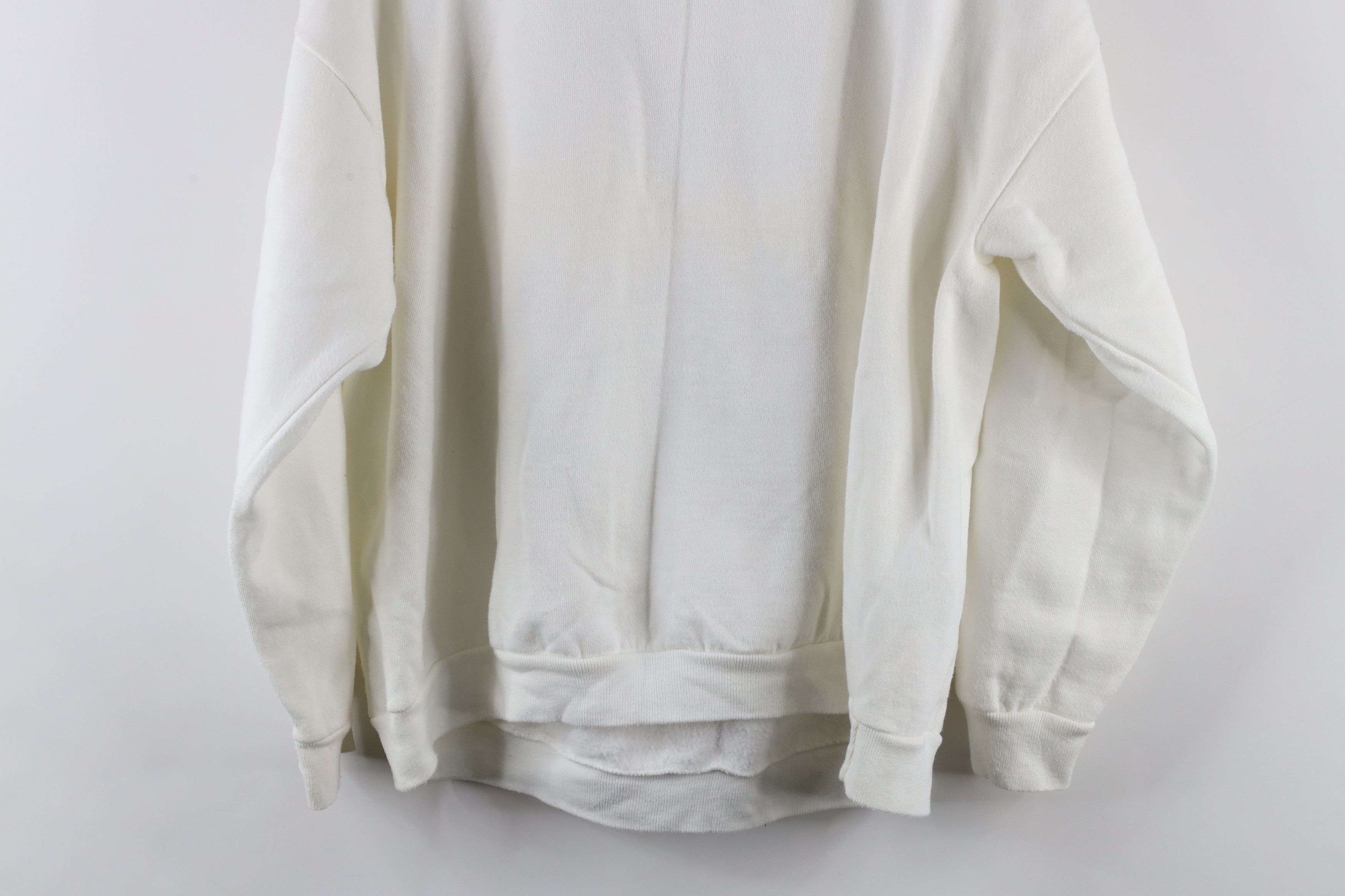 Vintage Vintage 90s Halloween Pumpkin Ghost Cat Sweatshirt USA Size L / US 10 / IT 46 - 10 Thumbnail