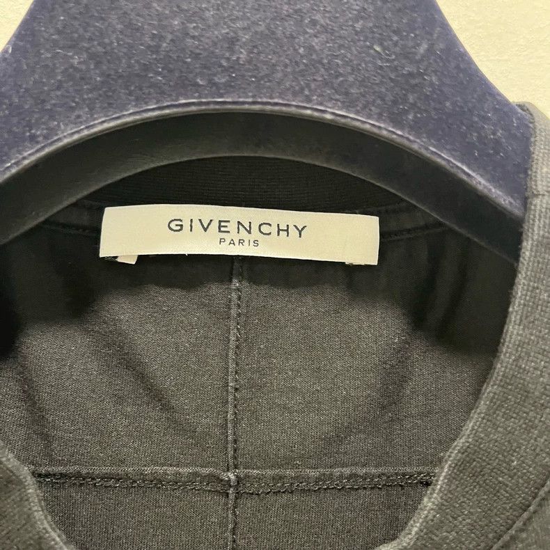 Givenchy Givenchy Black short-sleeved T-shirt with a patchwork desi Size US S / EU 44-46 / 1 - 5 Thumbnail
