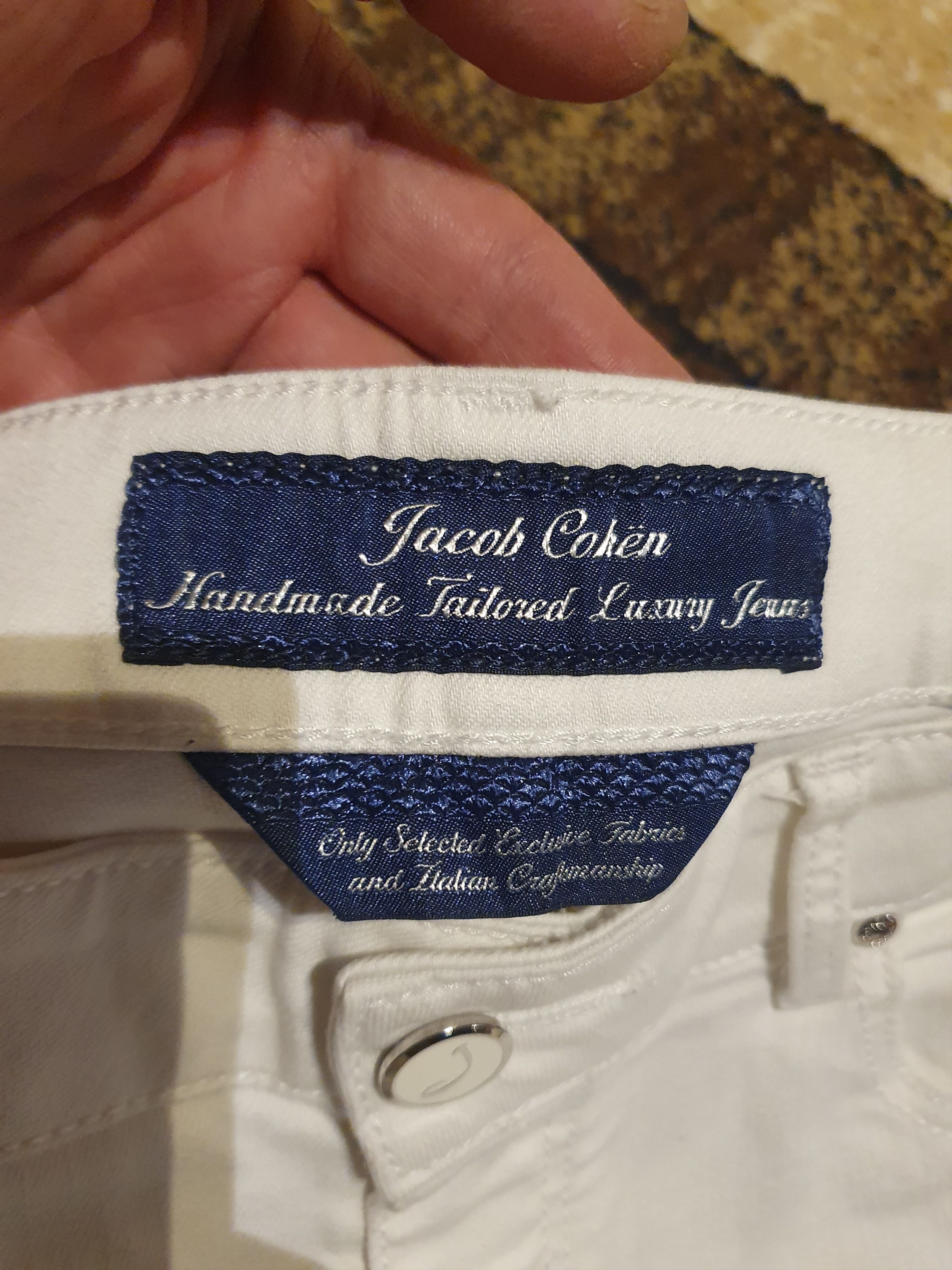 Jacob Cohen Jacob Cohen Handmade Tailored Jeans Jocelyn Slim sz 29 Size 29" - 2 Thumbnail