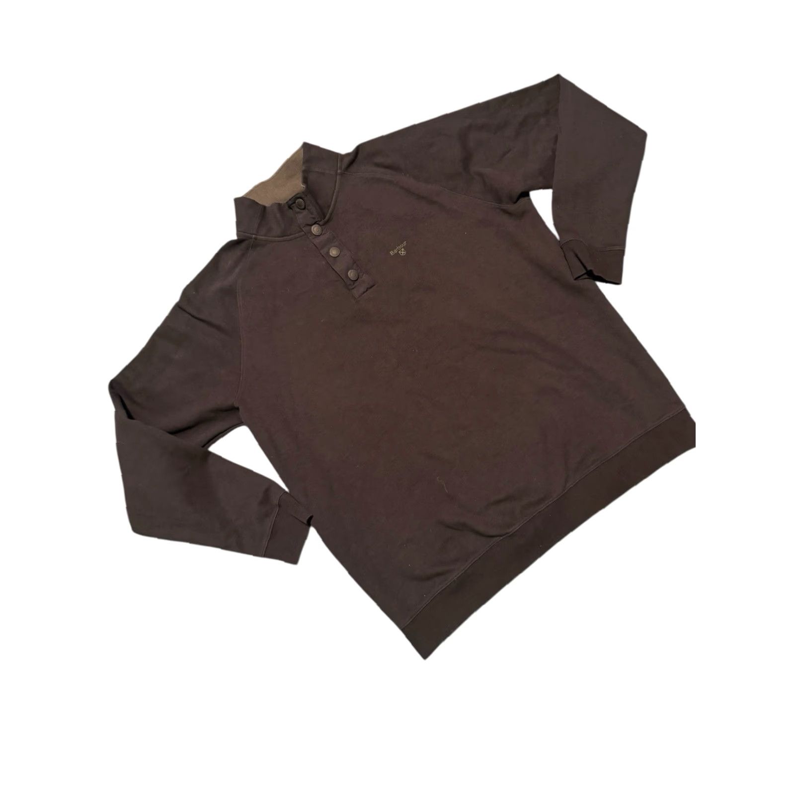 Barbour BARBOUR Men's Black 1/4 Snap Pullover Sweatshirt Size XXL Size US XXL / EU 58 / 5 - 3 Thumbnail