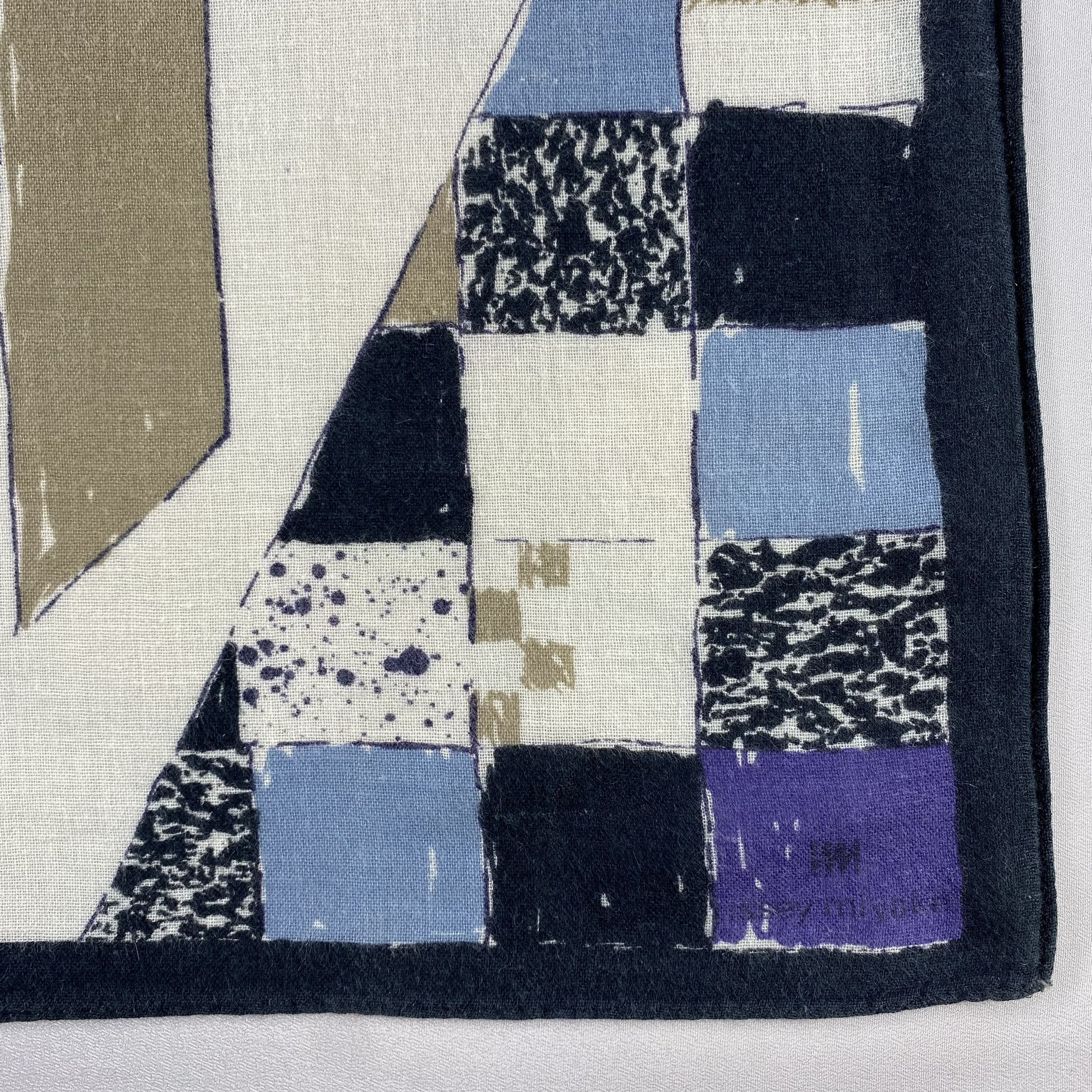 Issey Miyake × Vintage Issey Miyake Bandana/ Handkerchief / Neckerchief-P1406 Size ONE SIZE - 3 Thumbnail