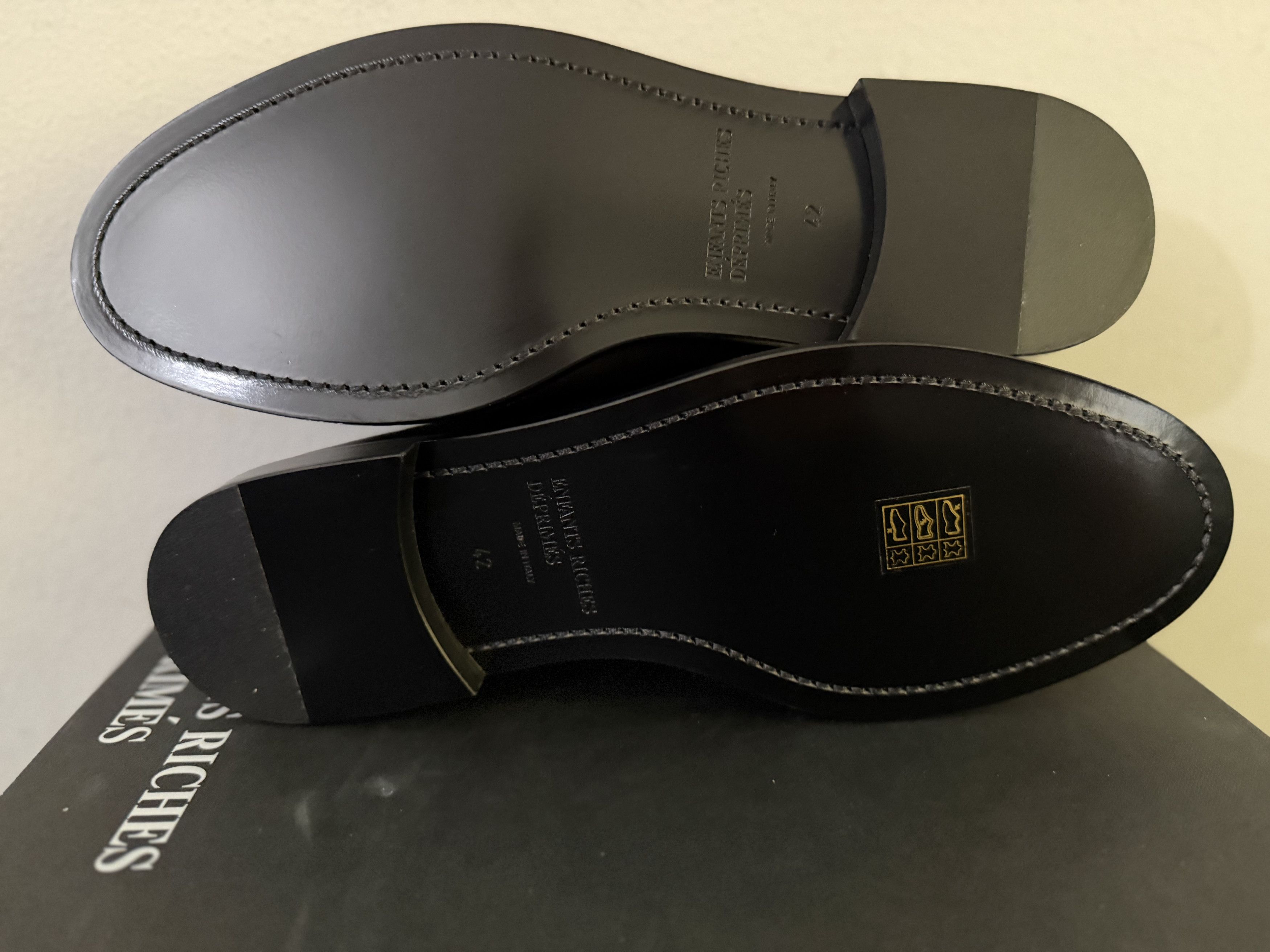 Enfants Riches Deprimes Runway SS'25 Glazed Cross Penny Loafers Size US 9 / EU 42 - 5 Thumbnail