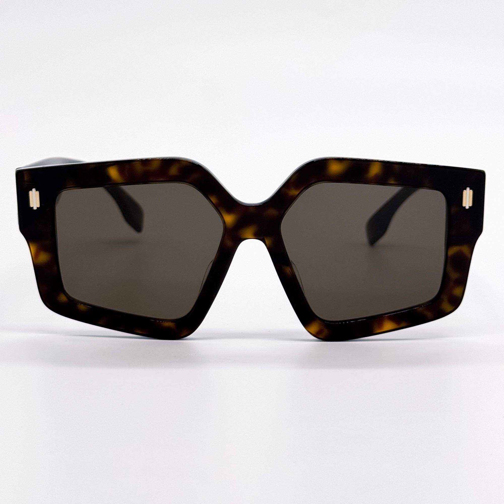 Fendi NEW FE40162F 52E GEOMETRIC WOMEN SUNGLASSES FENDI Size ONE SIZE - 3 Thumbnail