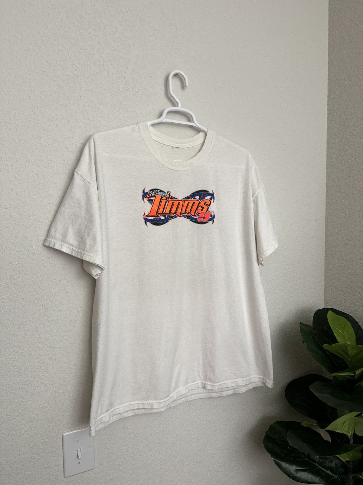 Chase Authentics × NASCAR Vintage 2005 Randy Timms Dirt Track Racing Graphic Tee Size US XL / EU 56 / 4 - 5 Thumbnail