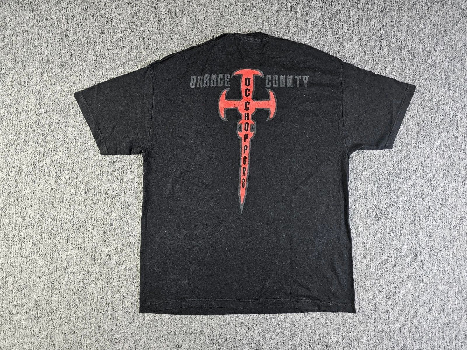 Other Orange County Choppers 2003 OCC Biker Graphic Tee Black XL Size US XL / EU 56 / 4 - 2 Thumbnail