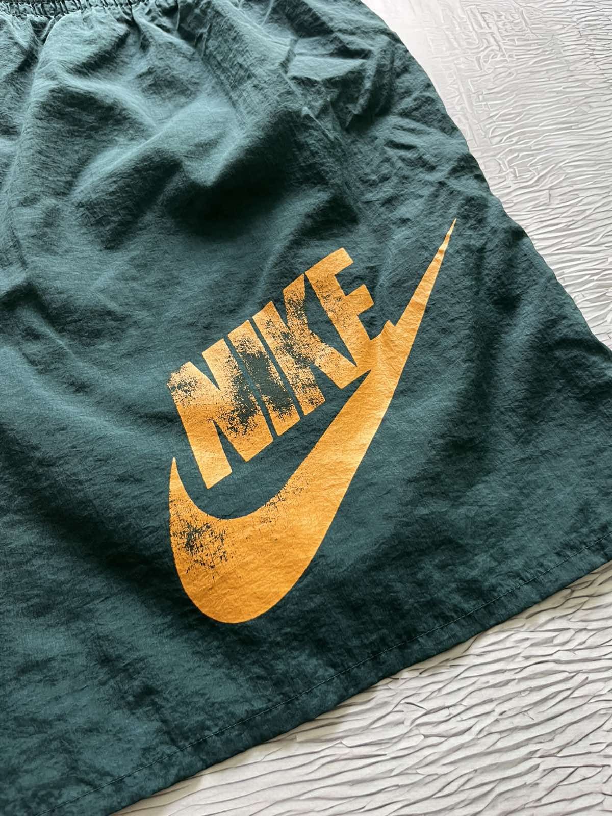 Nike Y2K Nike Big Swoosh Vintage Streetwear Green Shorts Size US 36 / EU 52 - 5 Thumbnail