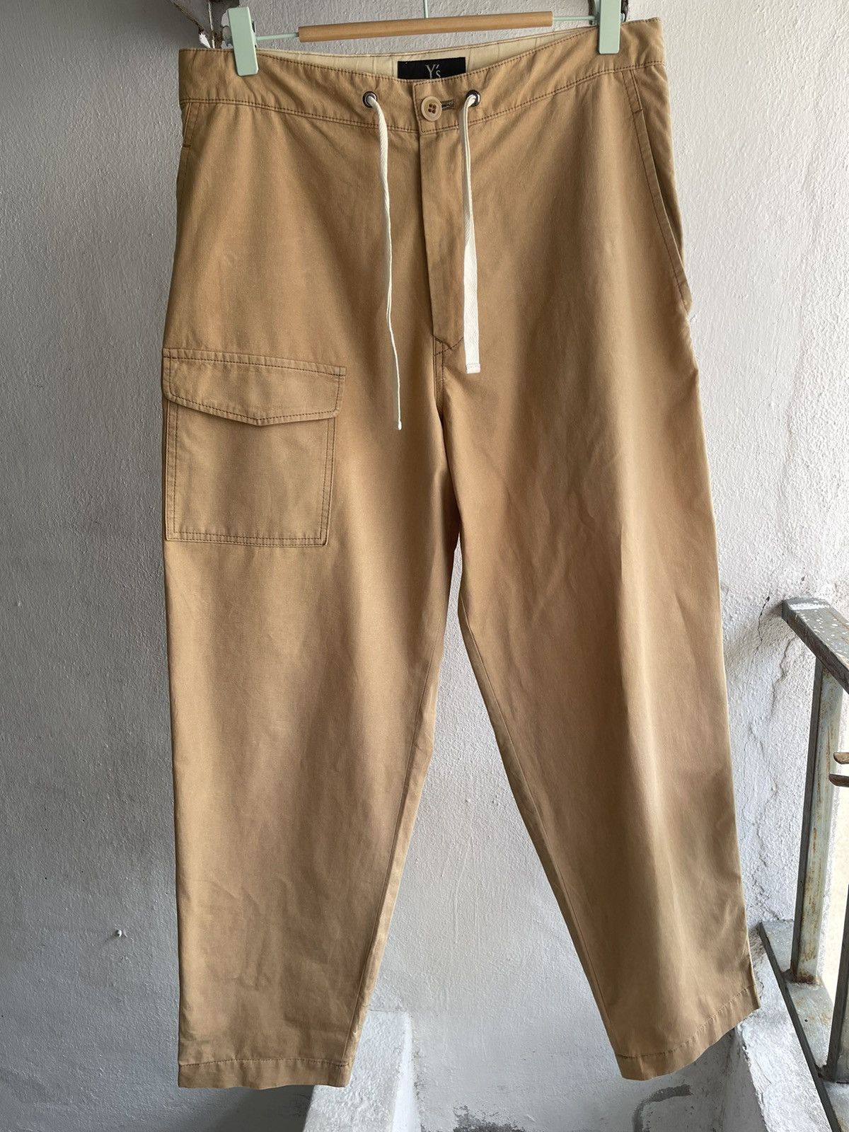 Y's × Yohji Yamamoto Archieve 80s Y's Single Pocket Wide Ballon Trouser Pants Size US 32 / EU 48 - 1 Thumbnail
