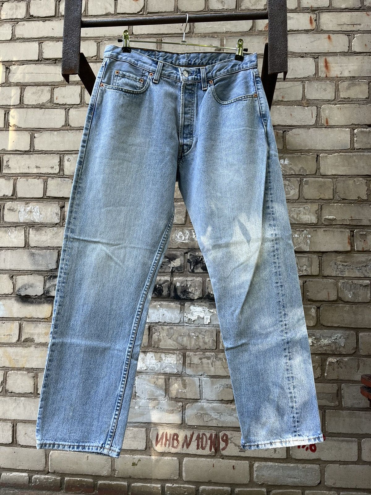 Levi's Vintage 1995 Levi’s 517 Blue Stone Washed Button Jeans Size US 34 / EU 50 - 1 Thumbnail