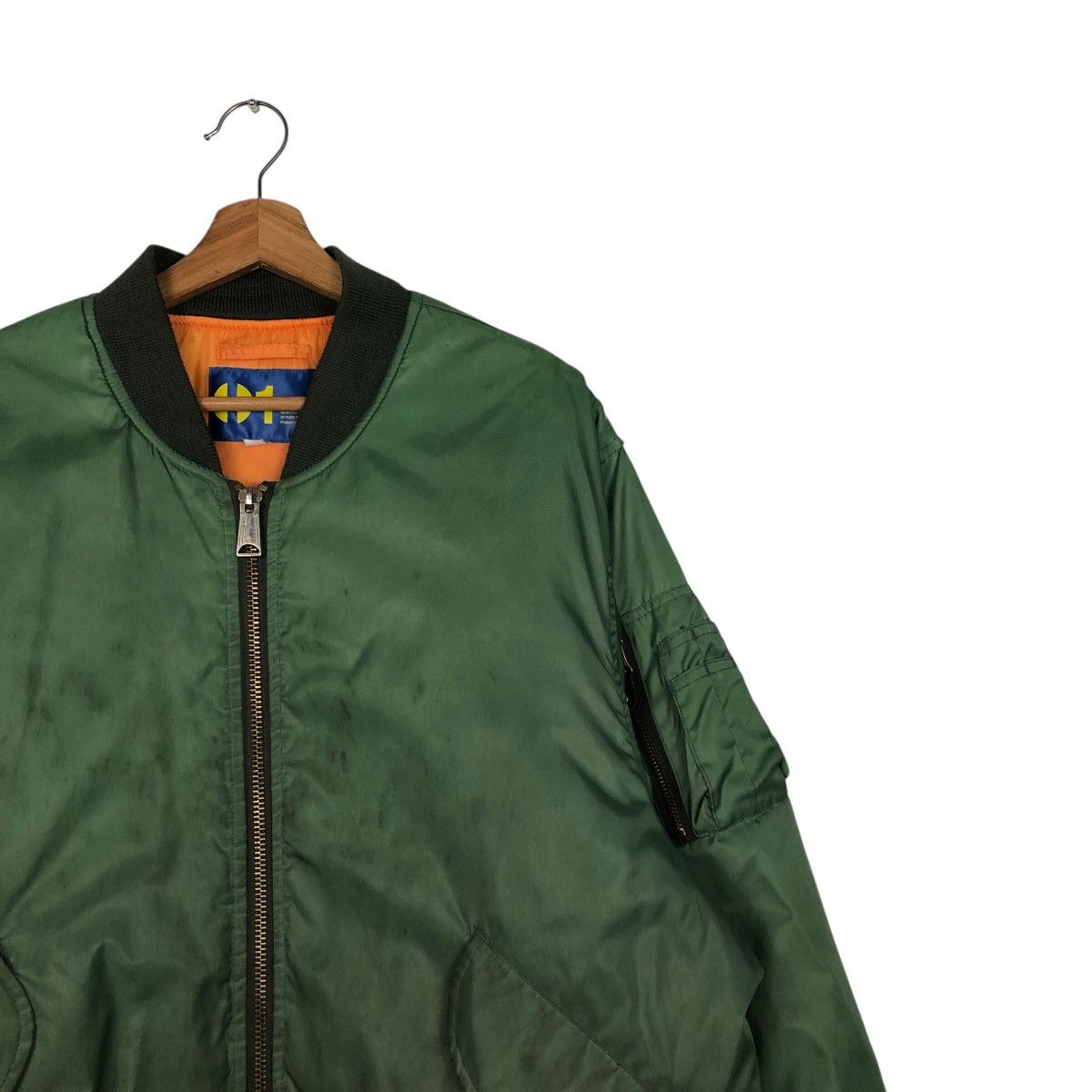 Japanese Brand Vintage Reversible Bomber Jacket Plus One Issey Miyake Ma-1 Size US M / EU 48-50 / 2 - 7 Thumbnail
