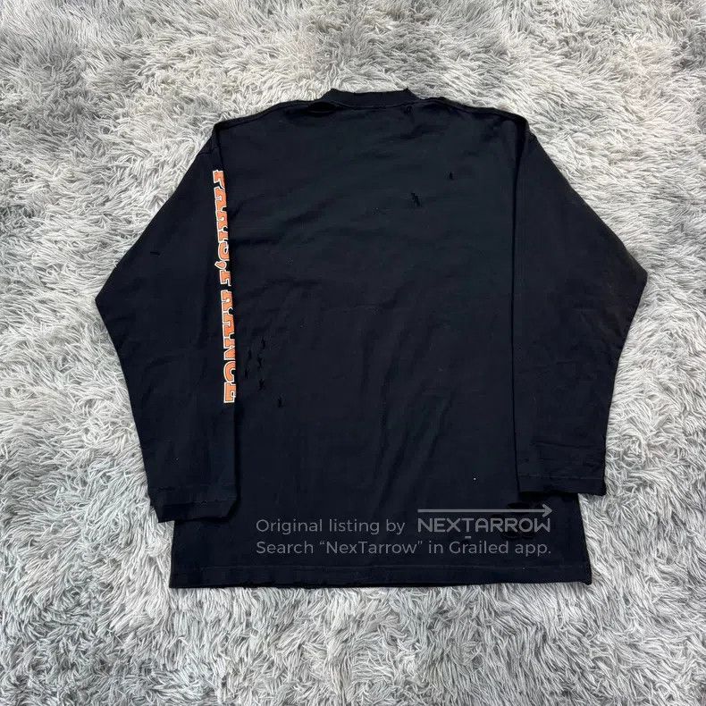 Balenciaga Balenciaga Scissor Destroyed Long Sleeve Size US S / EU 44-46 / 1 - 5 Thumbnail