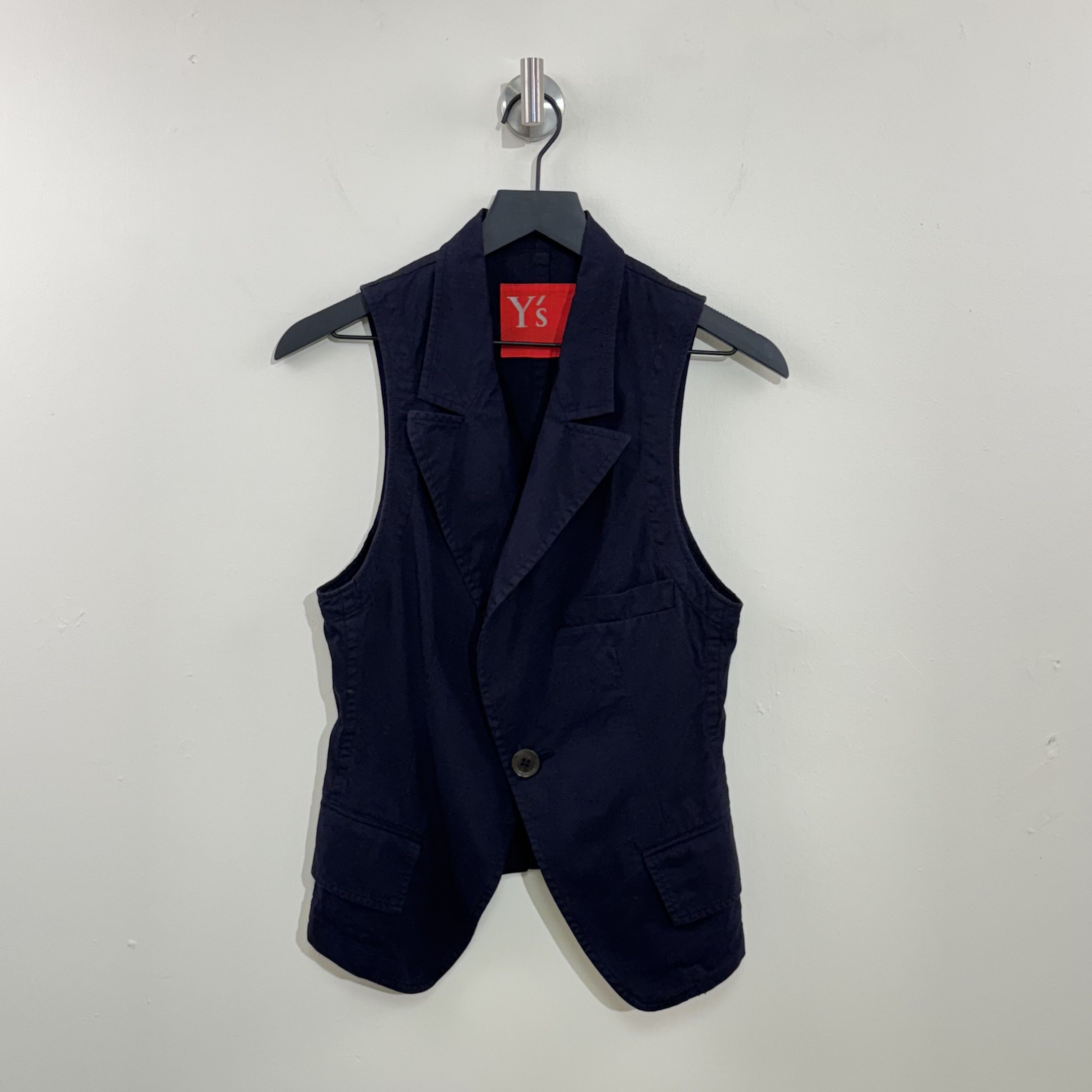 Y's Y's Red Label Yohji Yamamoto Tailored Vest Size XS / US 0-2 / IT 36-38 - 1 Thumbnail
