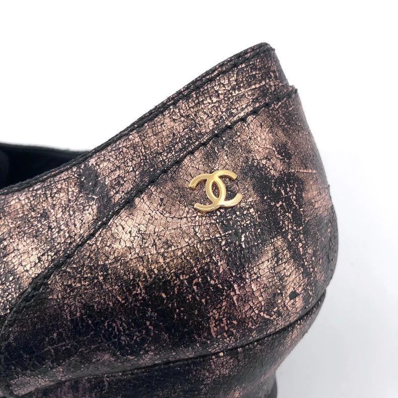 Chanel Chanel Pointed Toe Shoes with Logo Size US 8 / IT 38 - 7 Thumbnail