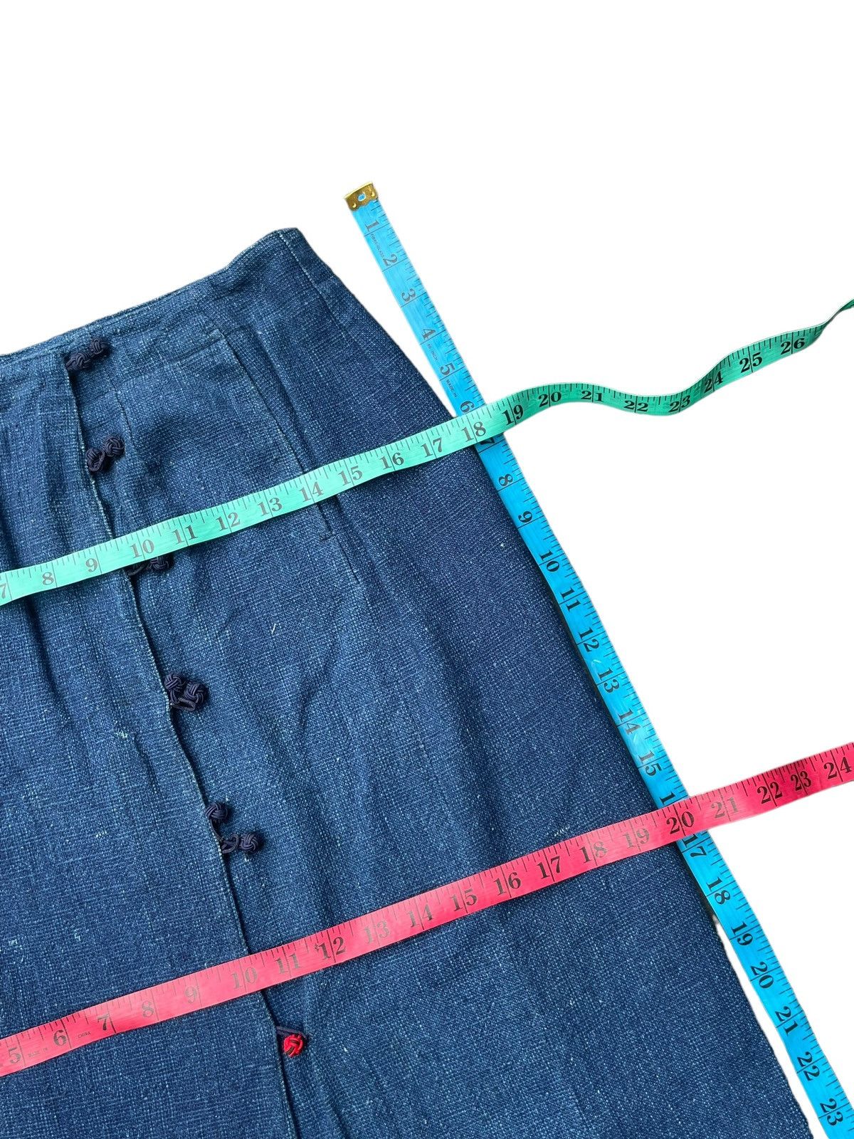 Blue Blue Japan × Japanese Brand Vintage Blue Blue Japan Pure Indigo Skirt Size 28" / US 6 / IT 42 - 9 Thumbnail