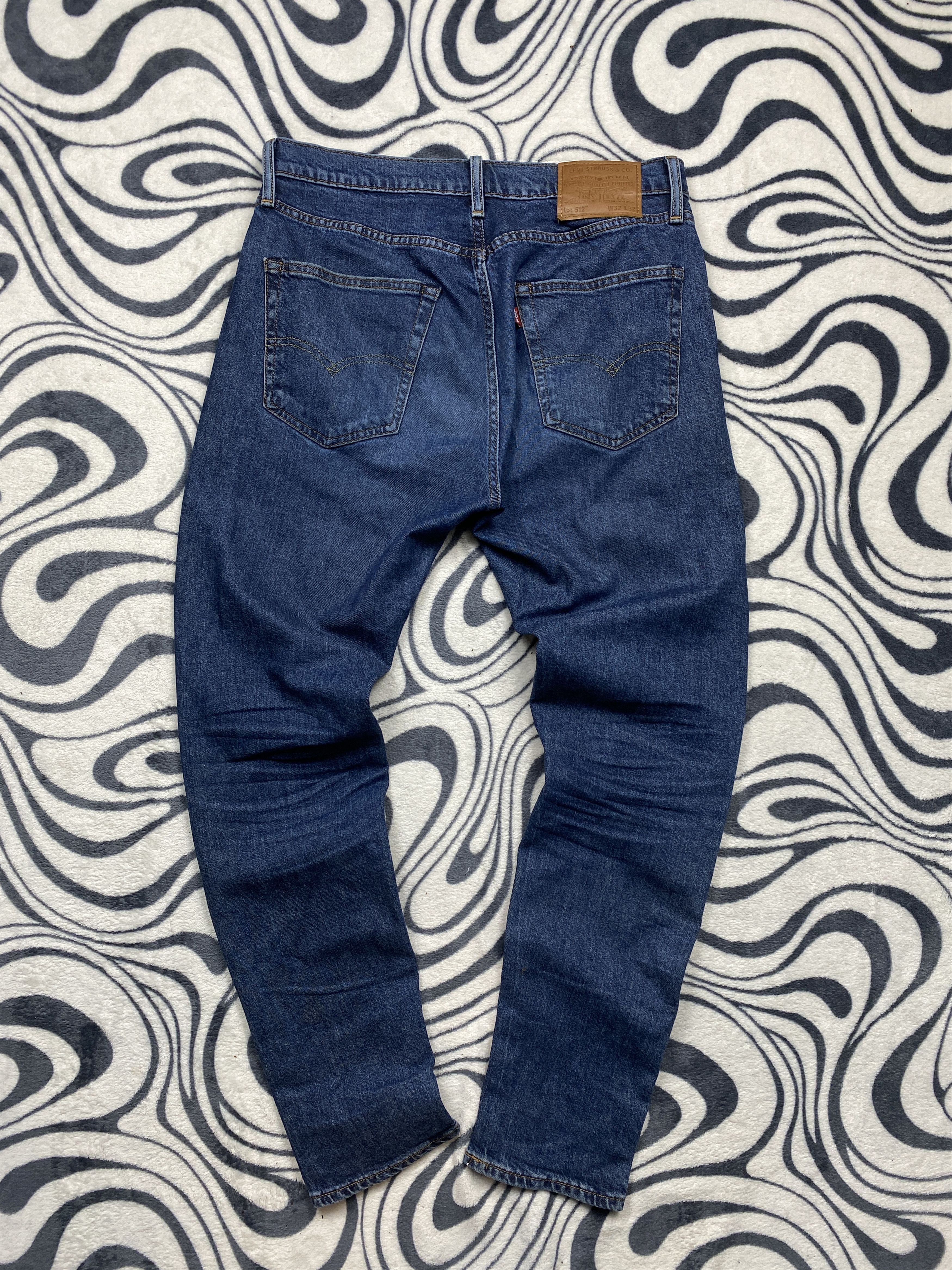 Levi's Levi's 512 Big E Premium Denim Pants Jeans Slim Fit Size US 32 / EU 48 - 1 Thumbnail
