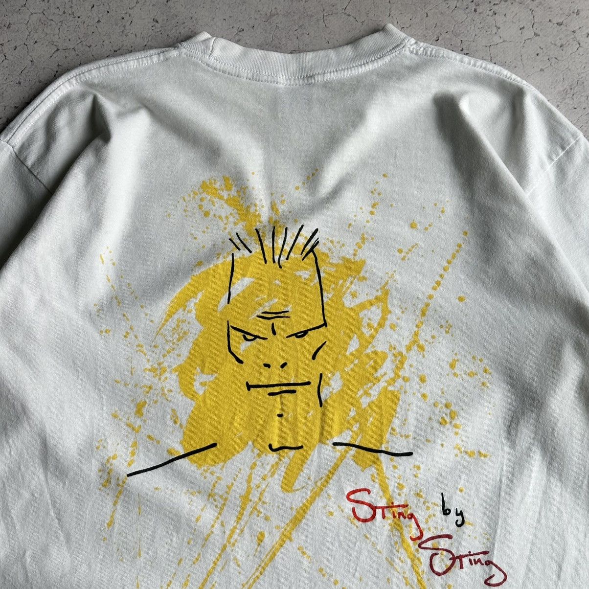 Hard Rock Cafe Vintage 1995 Hard Rock Cafe Sting Signature Series Tee Size US L / EU 52-54 / 3 - 3 Thumbnail