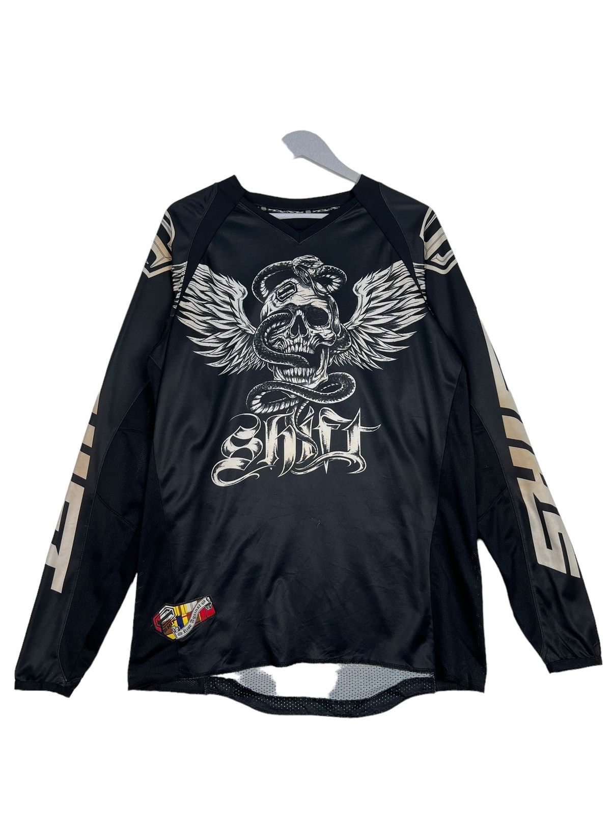 Sports Specialties 🔥 Shift Rise Against Motocross Racing Jersey. Size US L / EU 52-54 / 3 - 3 Thumbnail