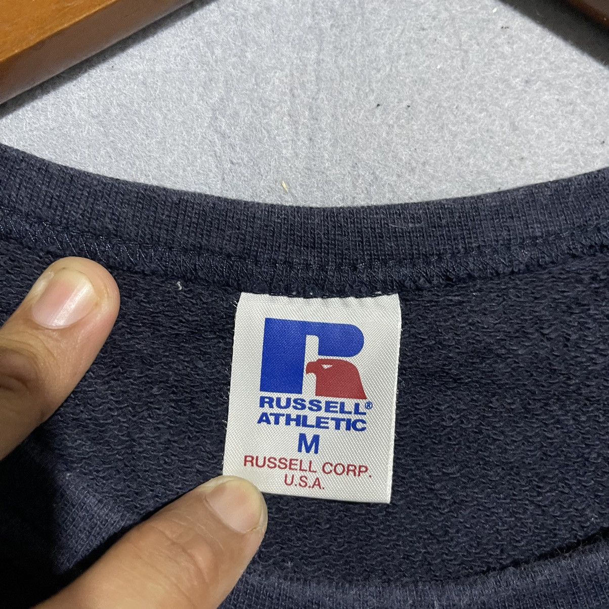 Russell Athletic Vintage 90s Russell Athletic Made in USA Crewneck Sweatshirt Size US M / EU 48-50 / 2 - 7 Thumbnail
