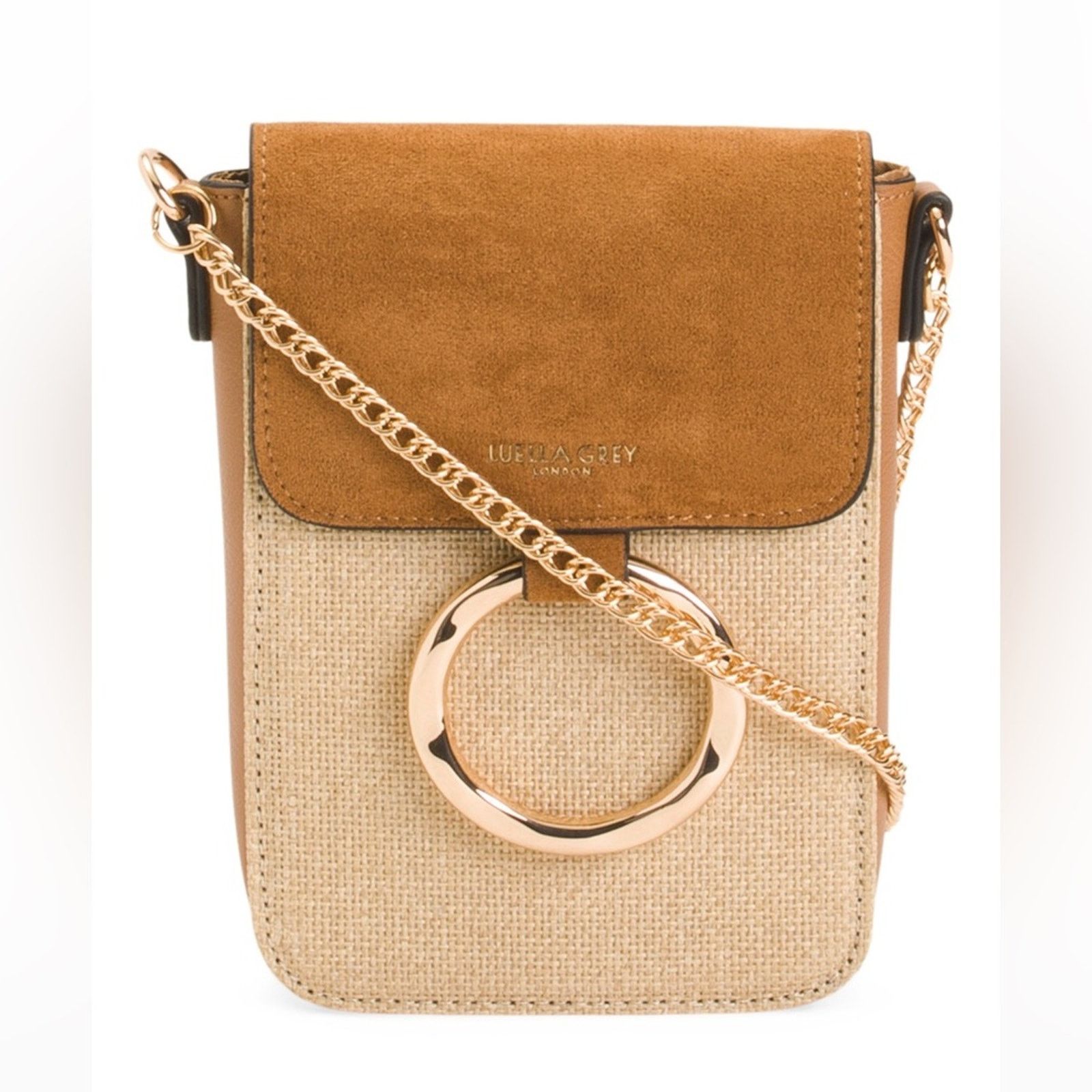 Other 🎉LAST CHANCE 🎉LUELLA GREYRaffia And Faux Leather Crossbody Size ONE SIZE - 1 Thumbnail