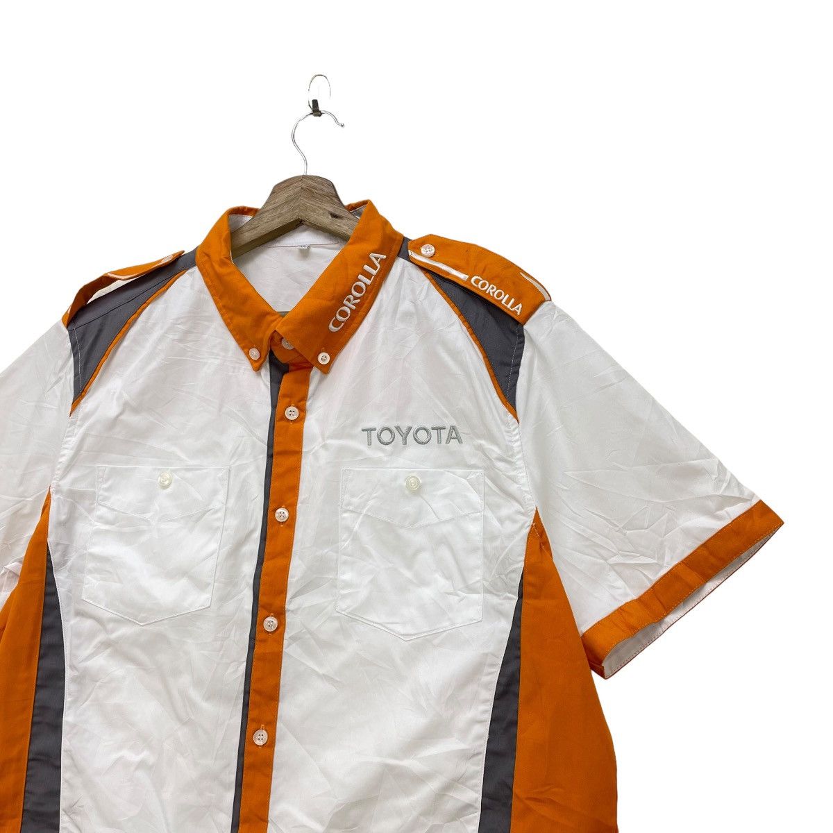 Vintage 💥Vintage Worker Toyota Corolla Shirt Button Up Size US M / EU 48-50 / 2 - 3 Thumbnail