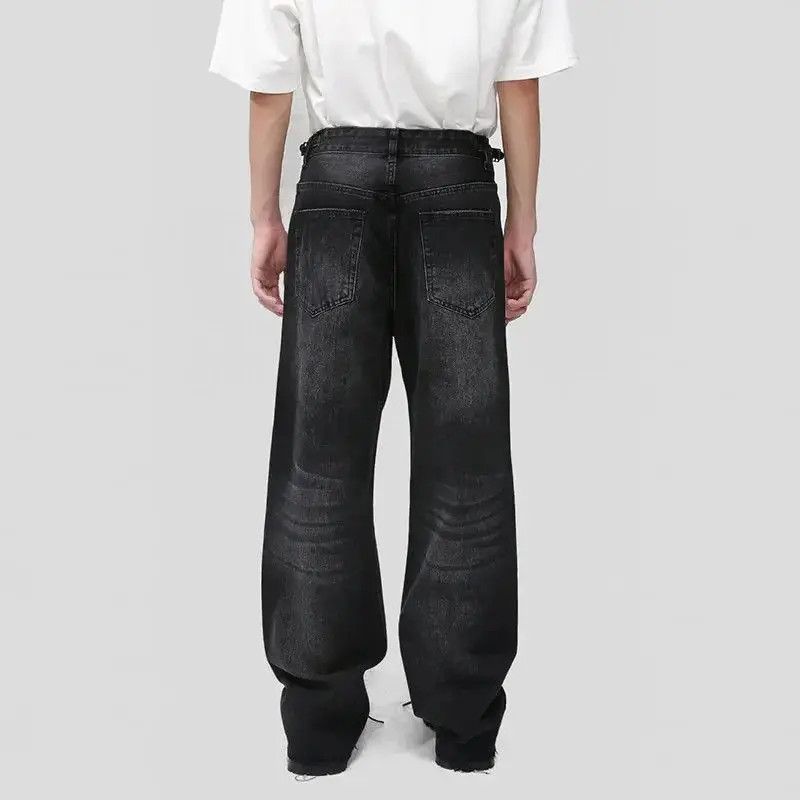 Japanese Brand Straight Leg Baggy Denim Size US 32 / EU 48 - 3 Thumbnail