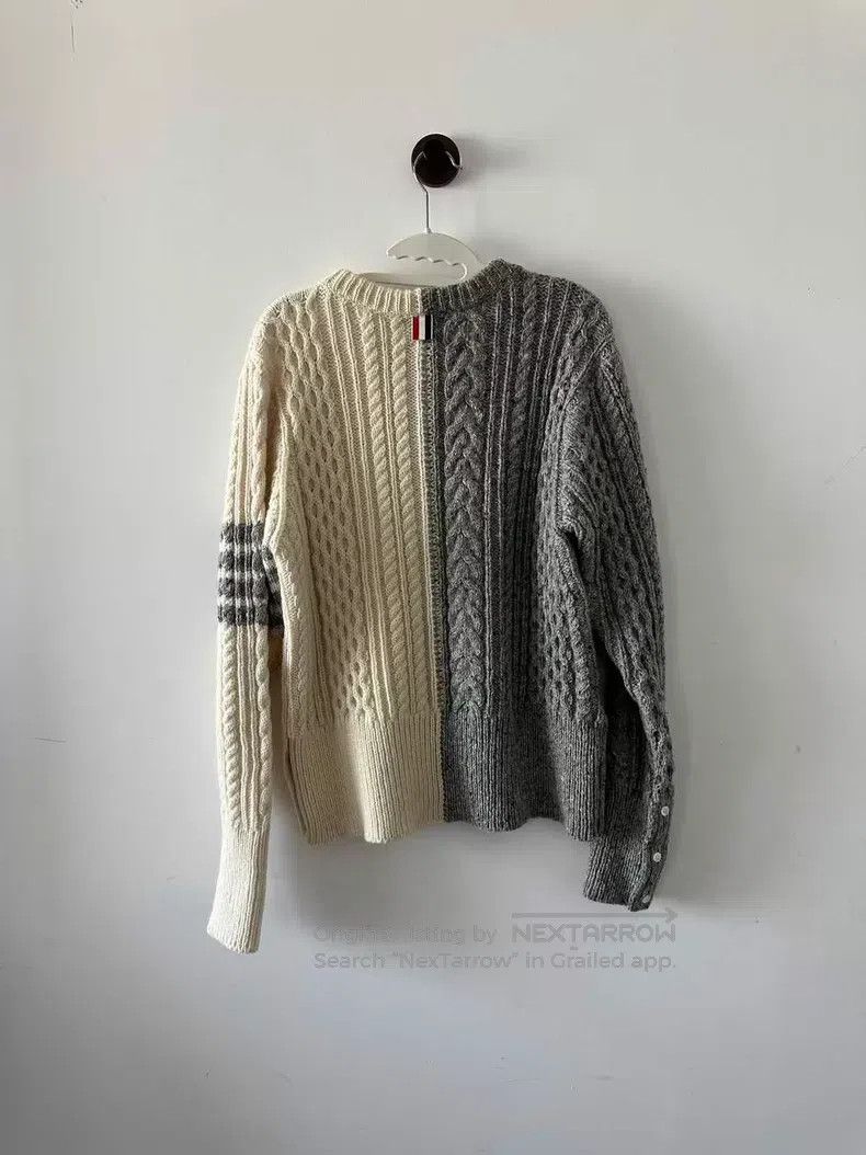 Thom Browne Thom Browne Colorblock Sweater Size US XL / EU 56 / 4 - 2 Thumbnail
