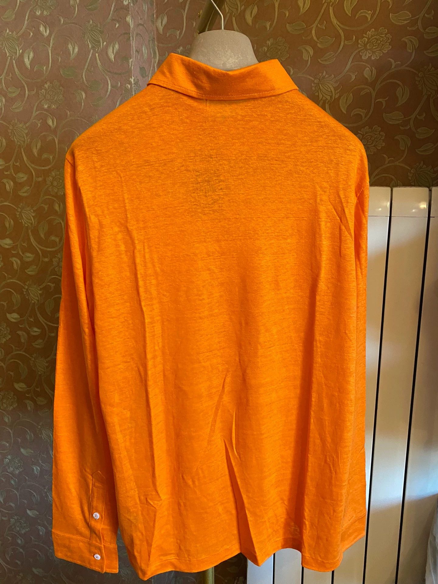 Ralph Lauren RALPH LAUREN Purple Label 100% Linen LS Polo Size US L / EU 52-54 / 3 - 3 Thumbnail