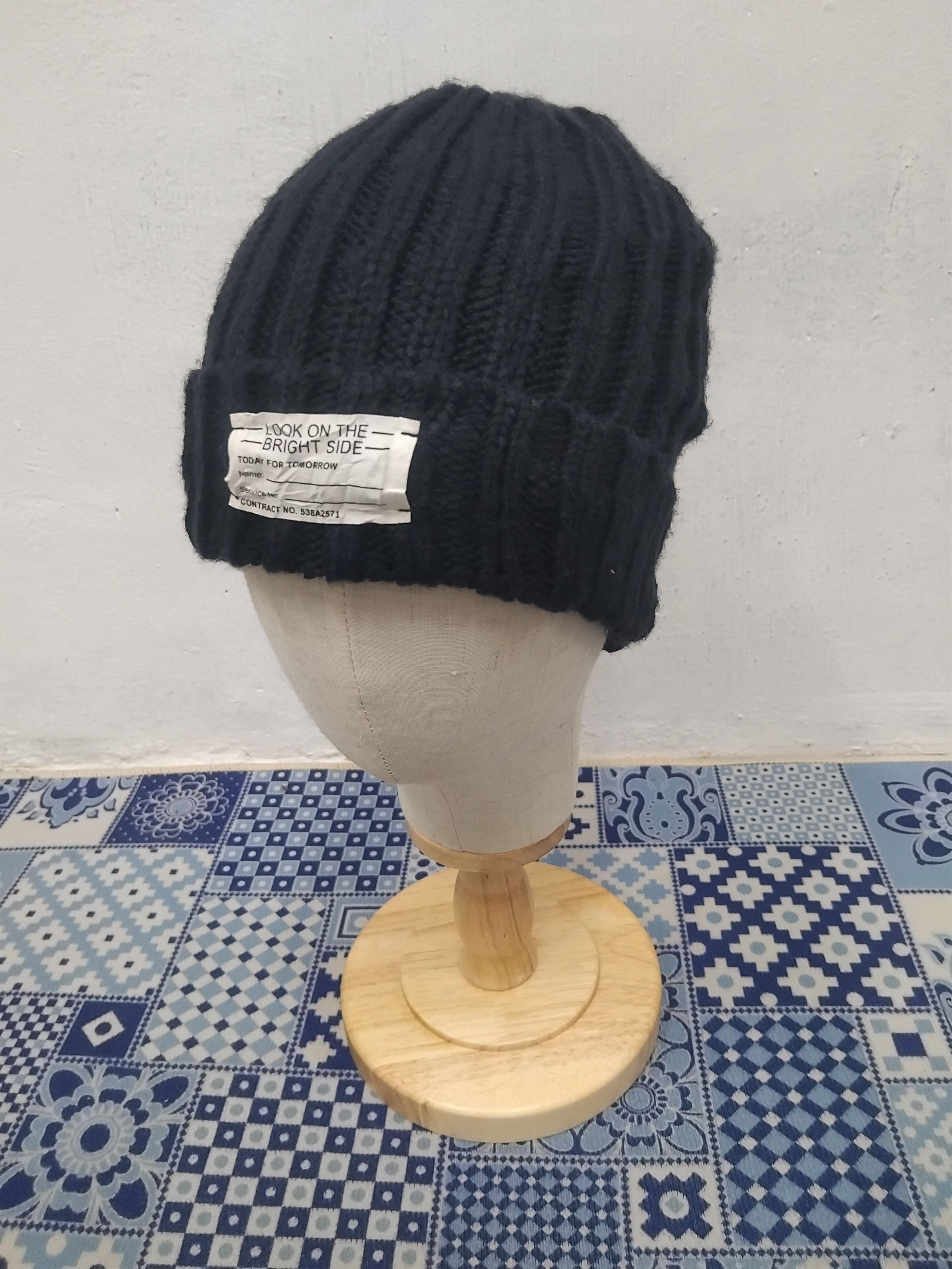 GU Gu Japanese black beanie Size ONE SIZE - 1 Thumbnail