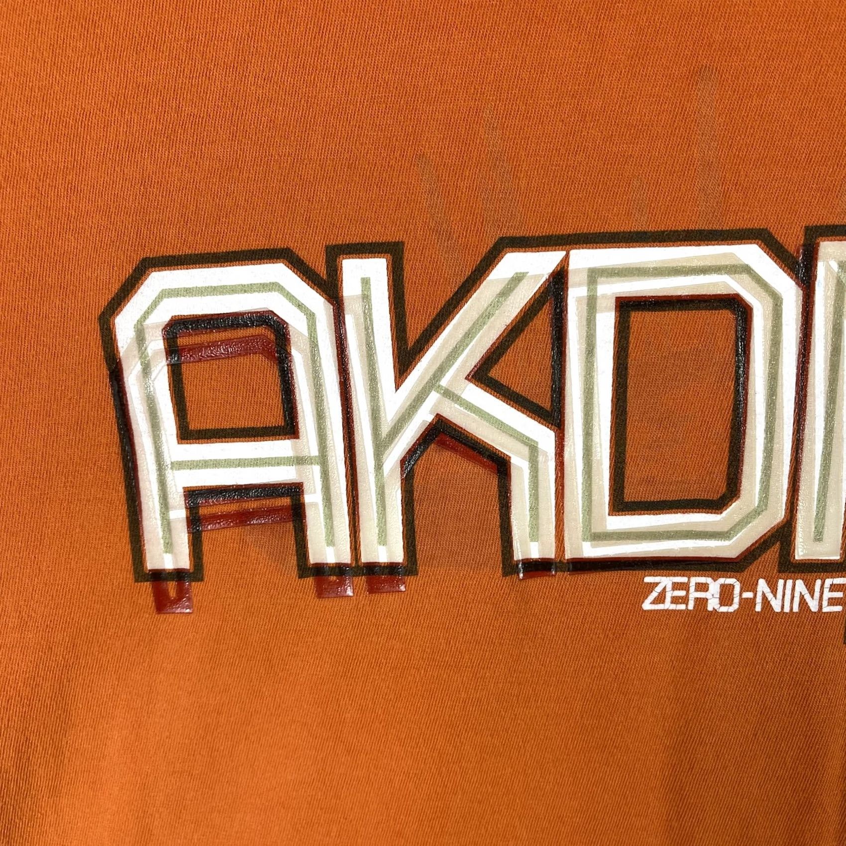 Akademiks Akademiks Shirt Mens 3XL Orange Zero-Nine Builders Society Graphic Tee Urban Size US XXL / EU 58 / 5 - 5 Thumbnail