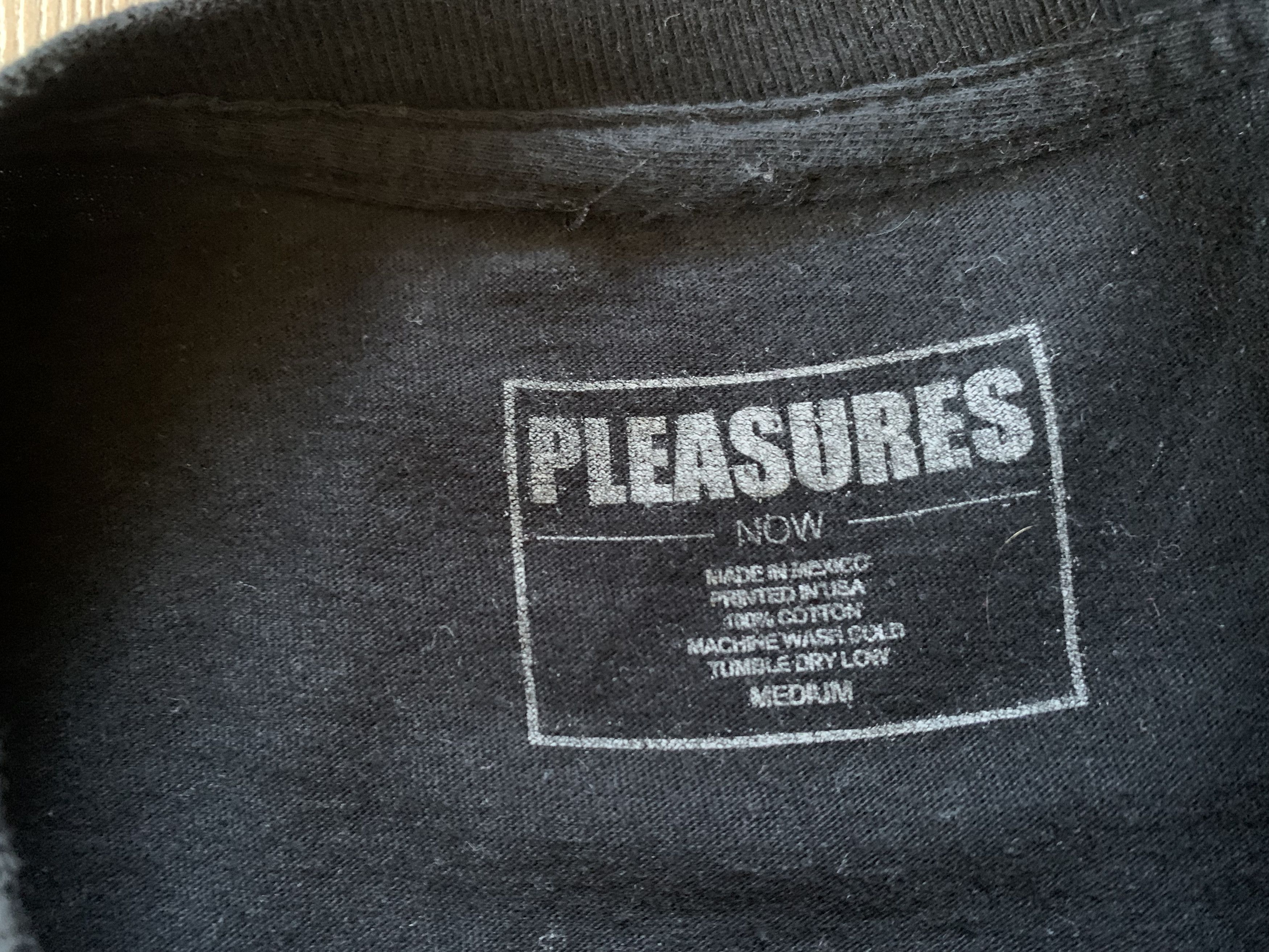 Pleasures Pleasures Black Printed T Shirt Size US M / EU 48-50 / 2 - 6 Thumbnail