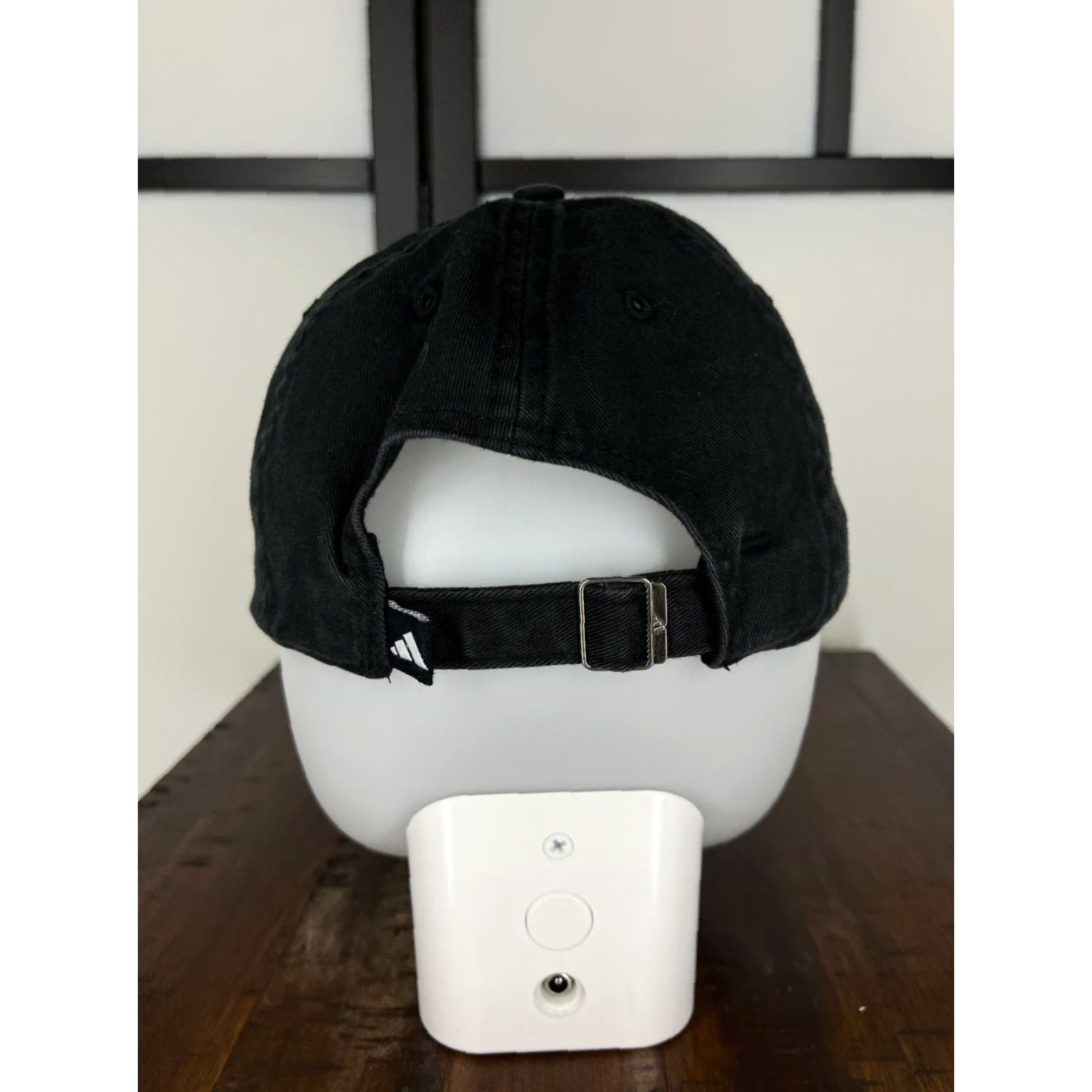 Adidas adidas Hat Cap Baseball Cap One Size Black 100% Cotton Twill Golf Golfers Outdoor Logo Adults Mens Size ONE SIZE - 6 Thumbnail