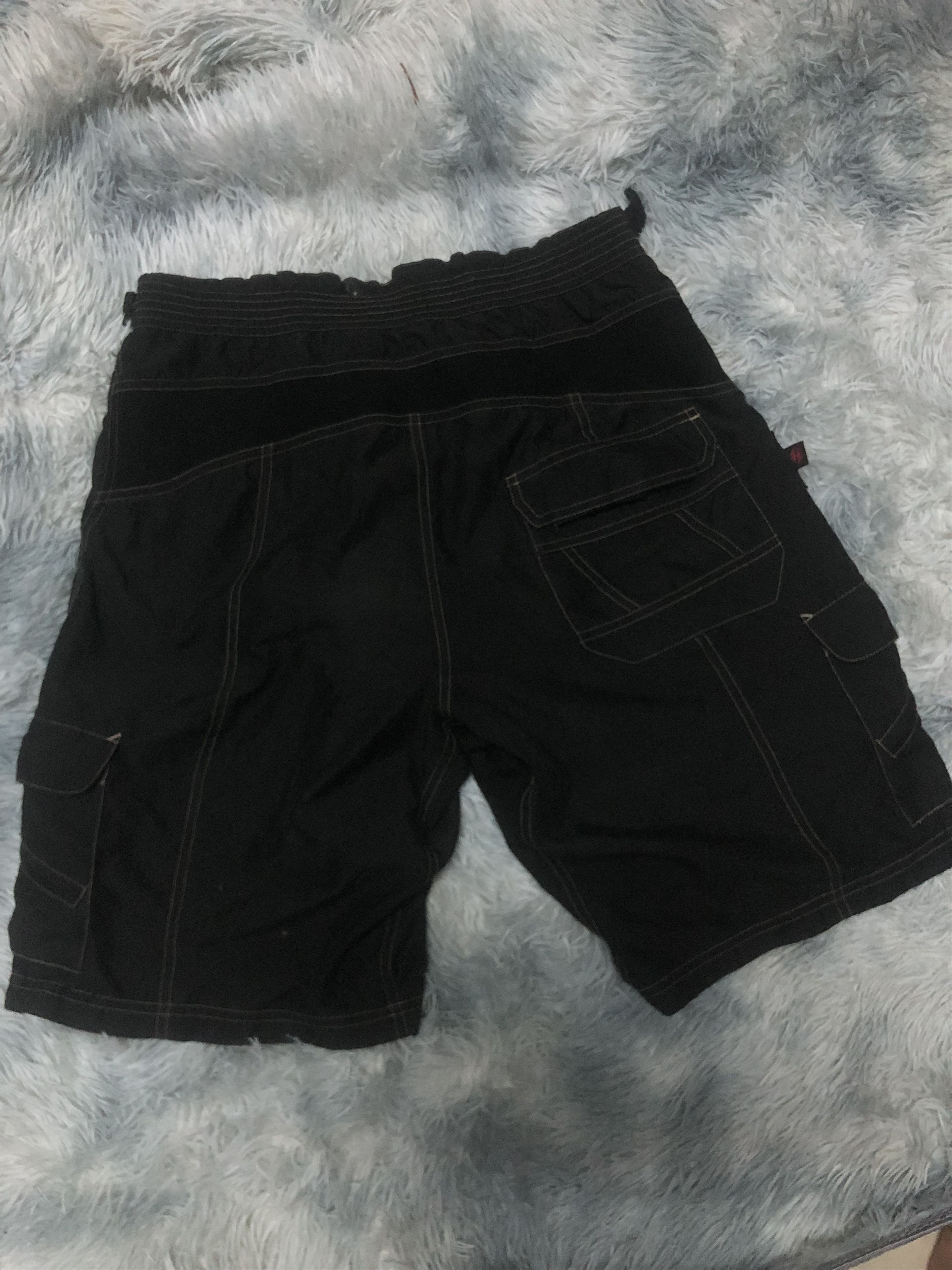 Other HOSS Technical Gear Cargo Shorts Gorpcore Techwear Black Size US 32 / EU 48 - 4 Thumbnail