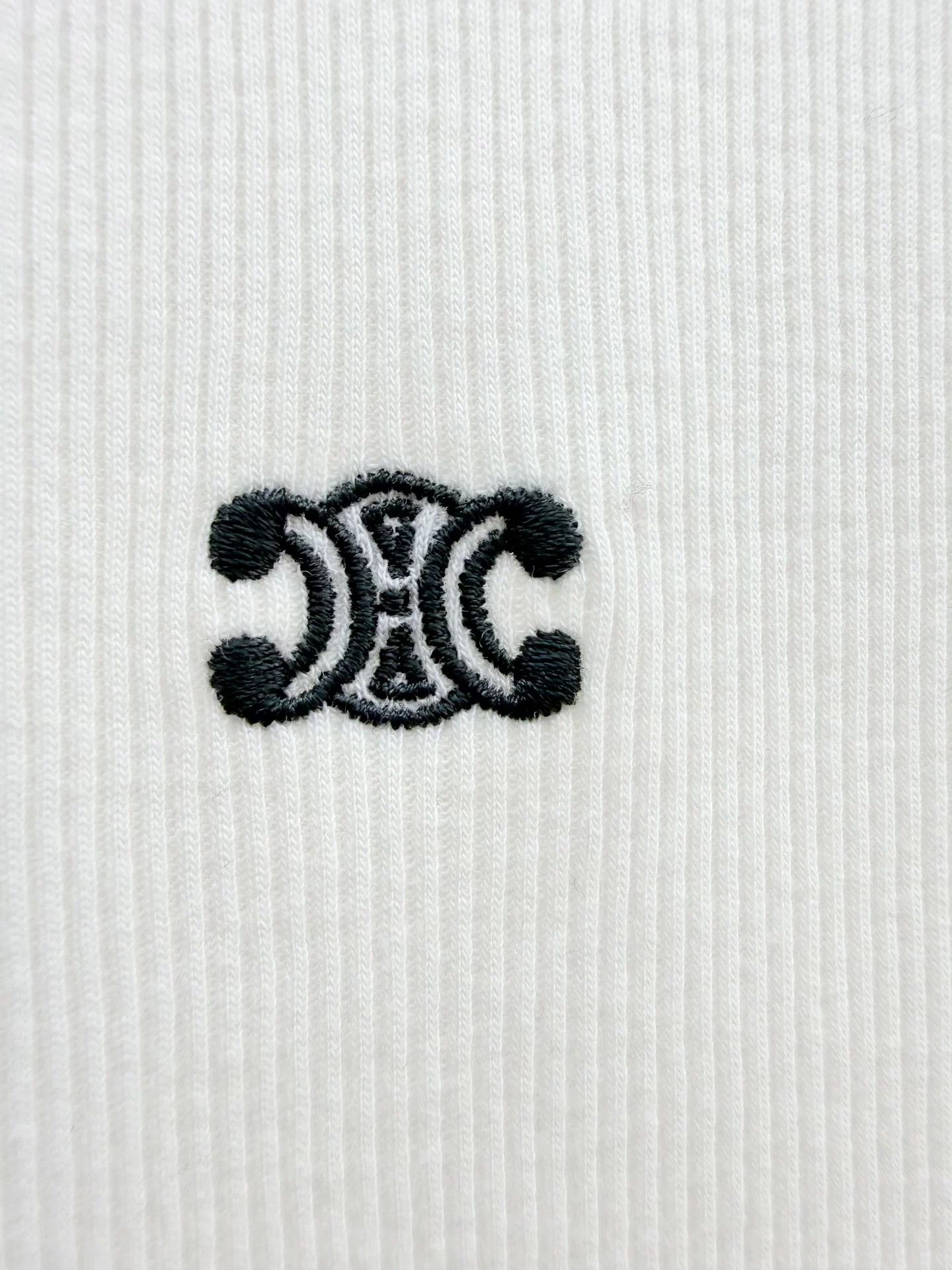 Celine Celine Triomphe Embroidered Longsleeve Authentic XL Size XL / US 12-14 / IT 48-50 - 2 Thumbnail