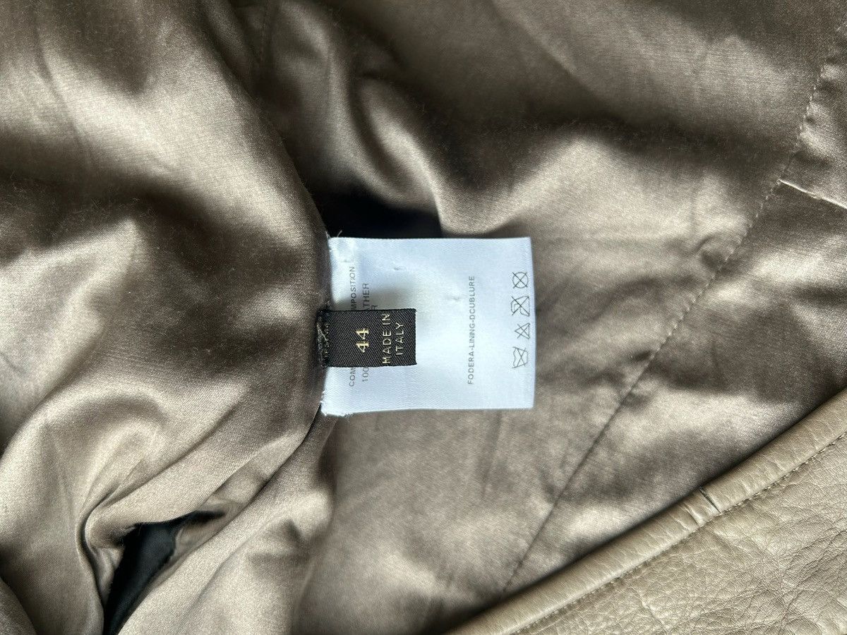 Rick Owens Revillon x Rick Owens 2004 Leather Jacket Size US S / EU 44-46 / 1 - 5 Thumbnail