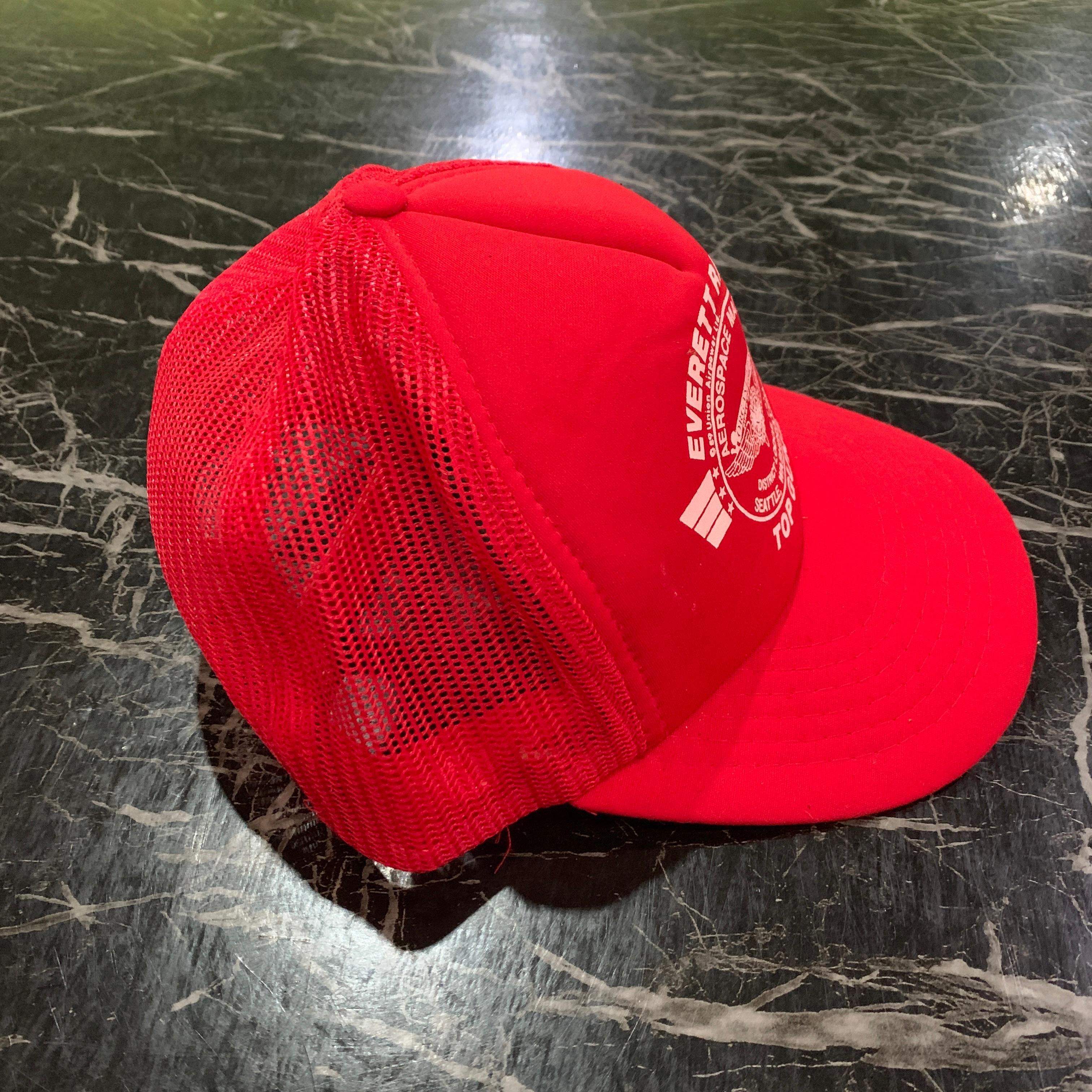 Vintage 💥Vintage Everett Raiders Top Guns Trucker Hat Size ONE SIZE - 3 Thumbnail