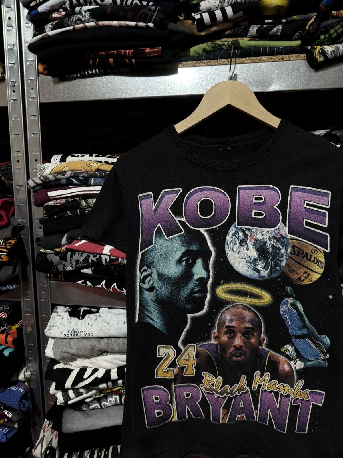NBA Vintage NBA Kobe Bryant Black Mamba Basketball T-Shirt Y2K Size US S / EU 44-46 / 1 - 3 Thumbnail