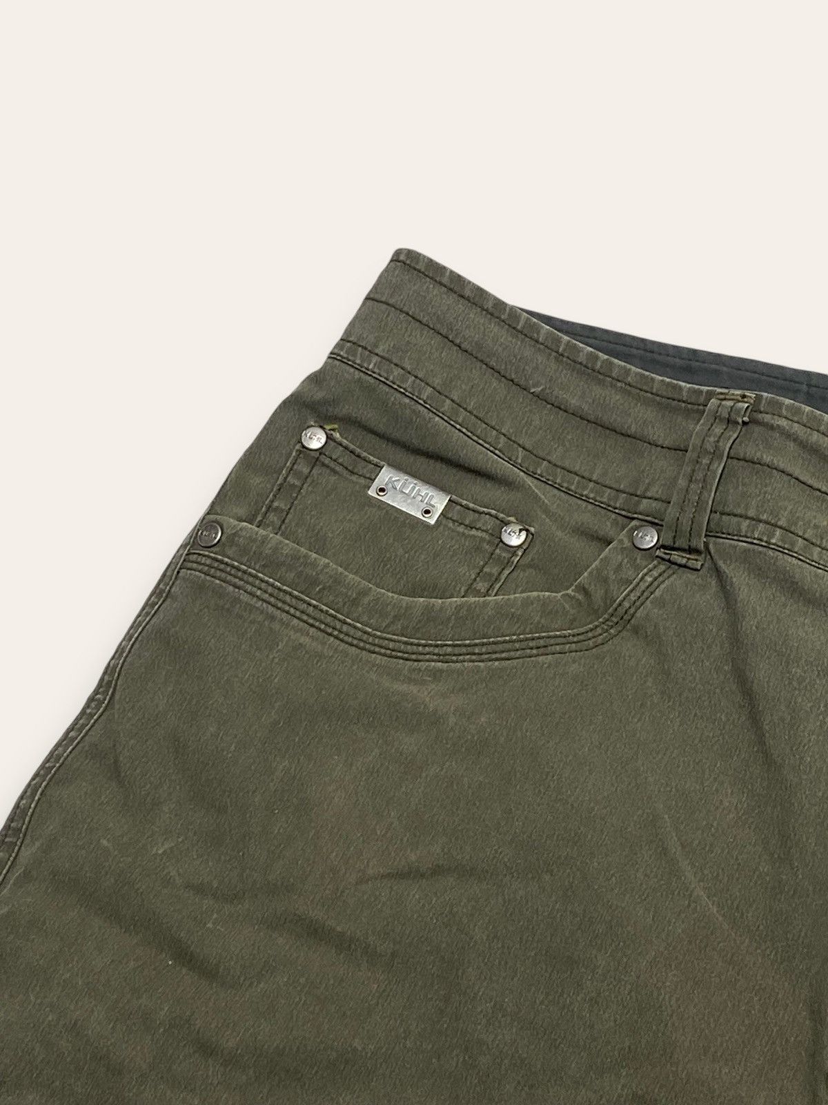 Outdoor Research Vintage KÜHL Olive Trekking Hiking Pants Outdoor Size US 36 / EU 52 - 5 Thumbnail